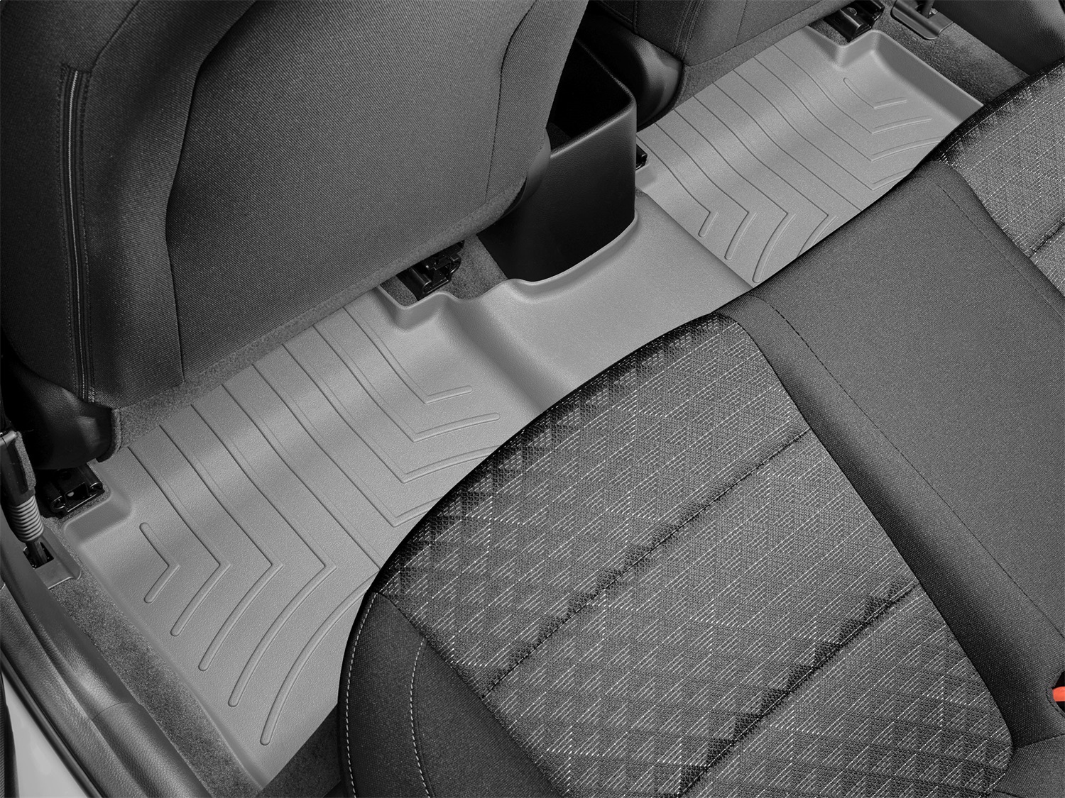 WeatherTech FloorLinerTM DigitalFit; Gray; Rear 4612402 thumbnail 1