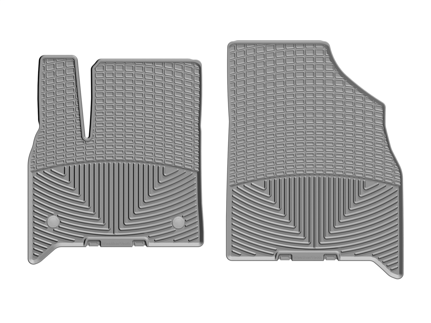 WeatherTech All Weather Floor Mats; Gray; Front W469GR thumbnail 0