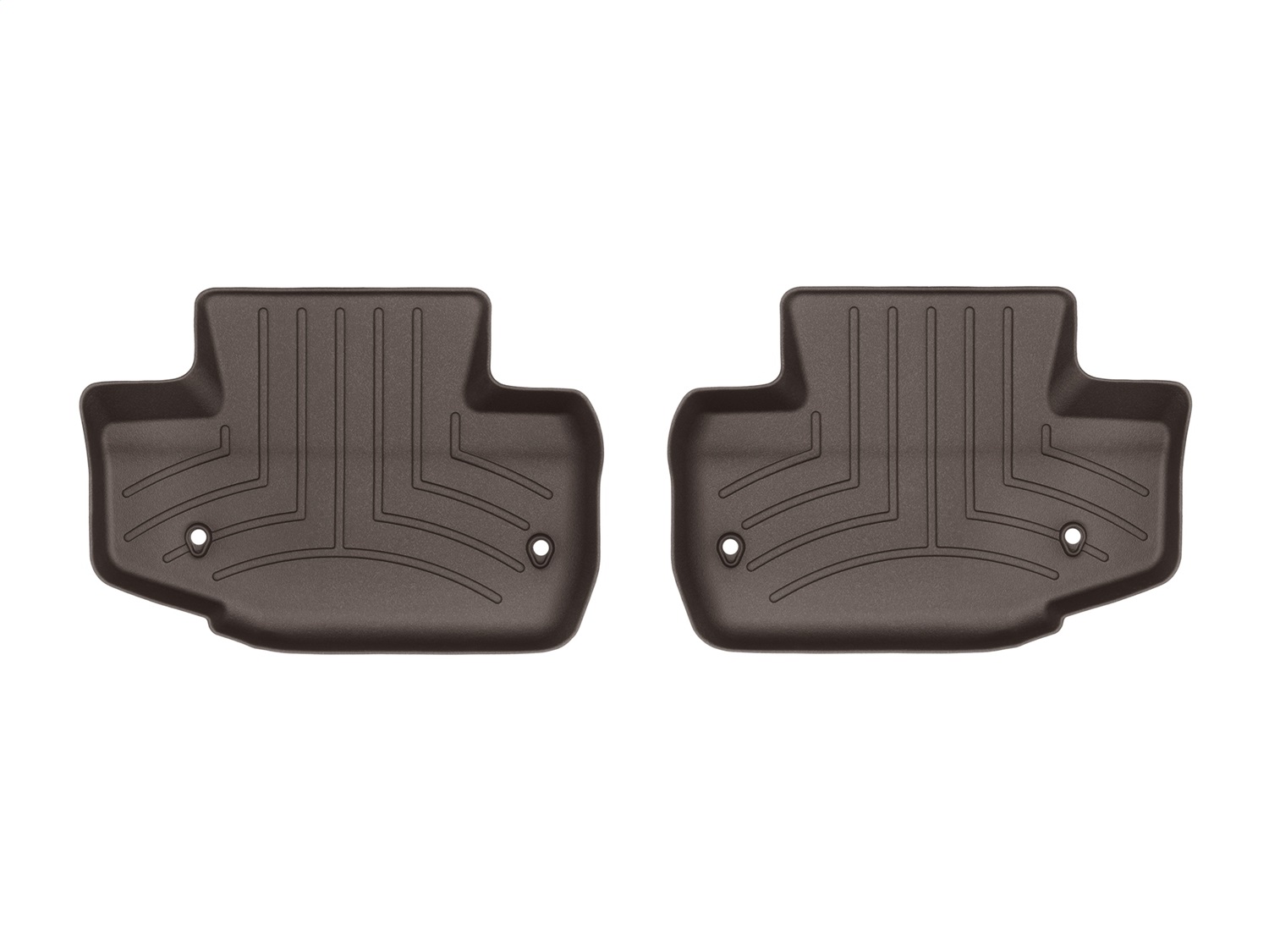 WeatherTech FloorLinerTM DigitalFit; Cocoa; Rear 474044 thumbnail 0