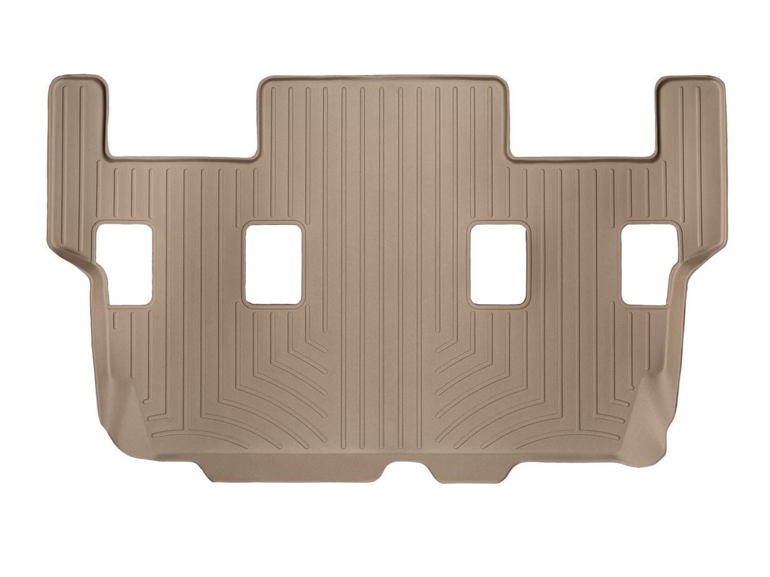 WeatherTech FloorLinerTM DigitalFit; Tan; Third Row 451076 thumbnail 1
