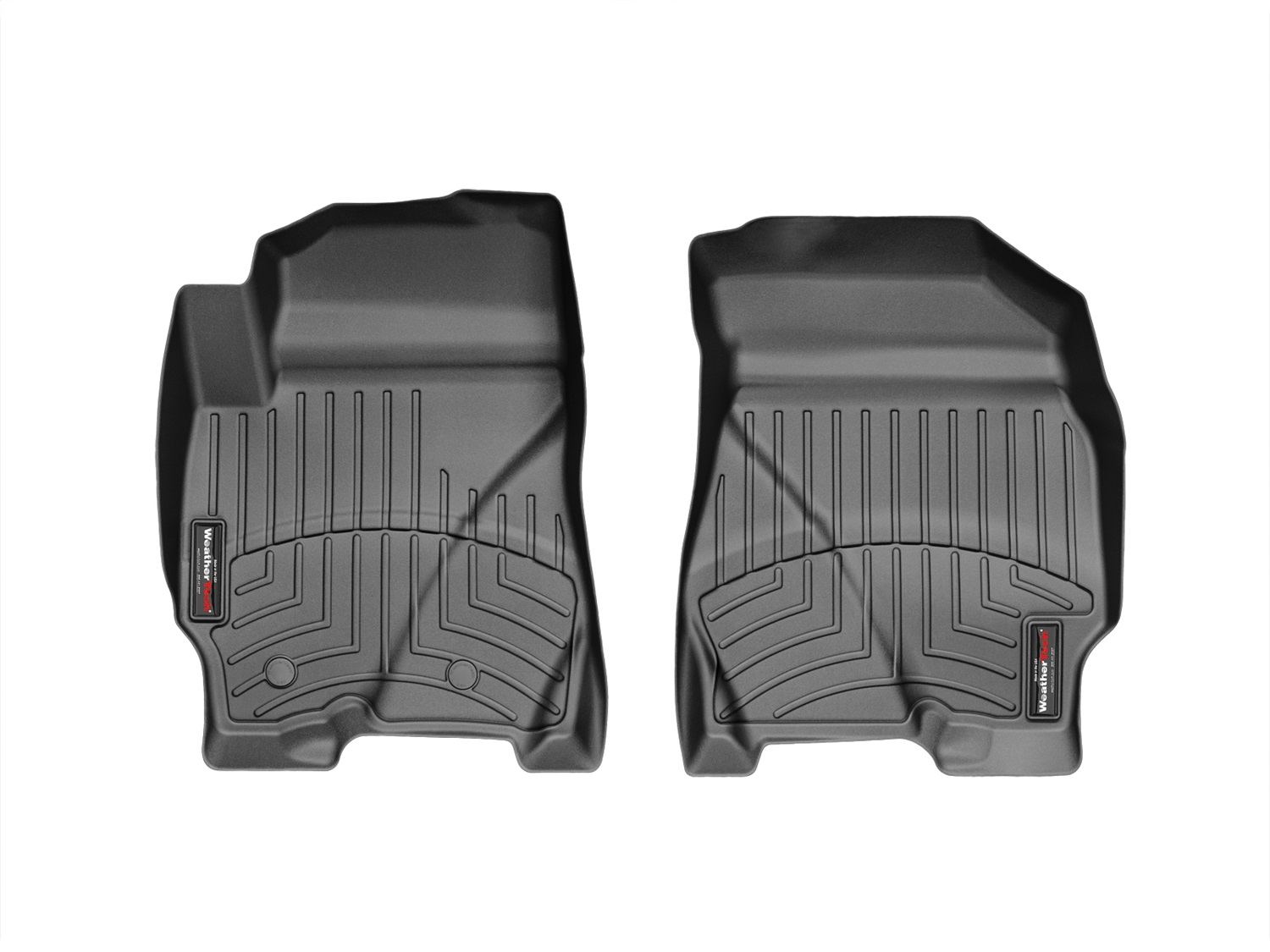 WeatherTech FloorLinerTM DigitalFit; Black; Front 443541 thumbnail 1
