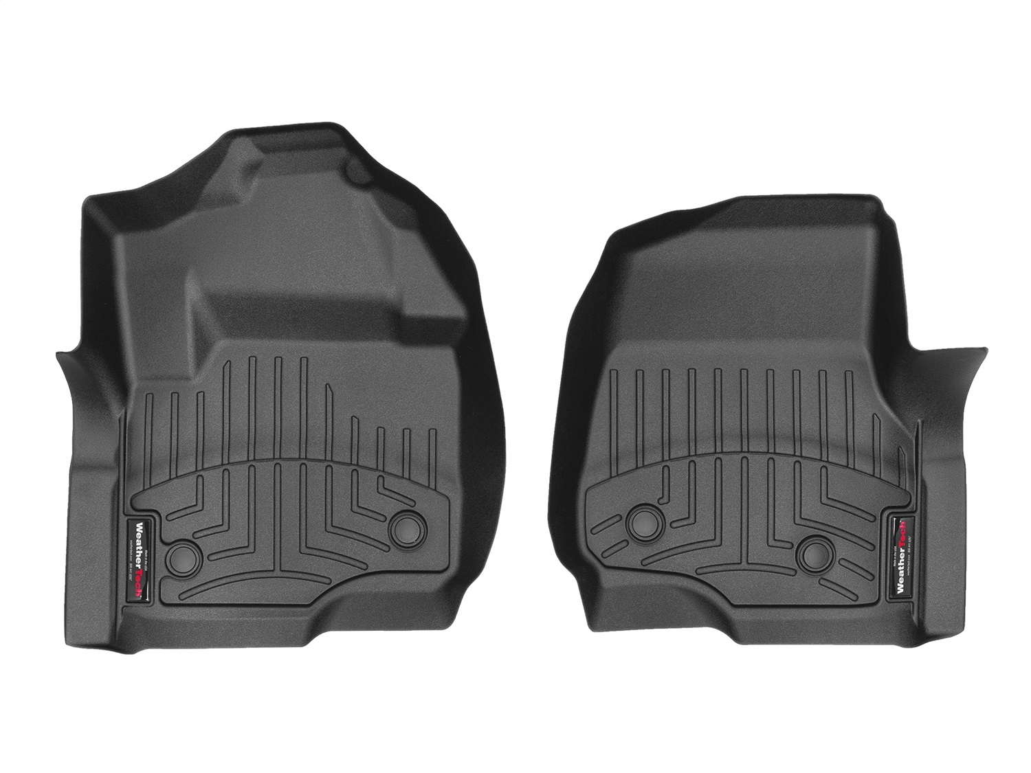 WeatherTech FloorLinerTM DigitalFit; Black; Front 4410511V thumbnail 0