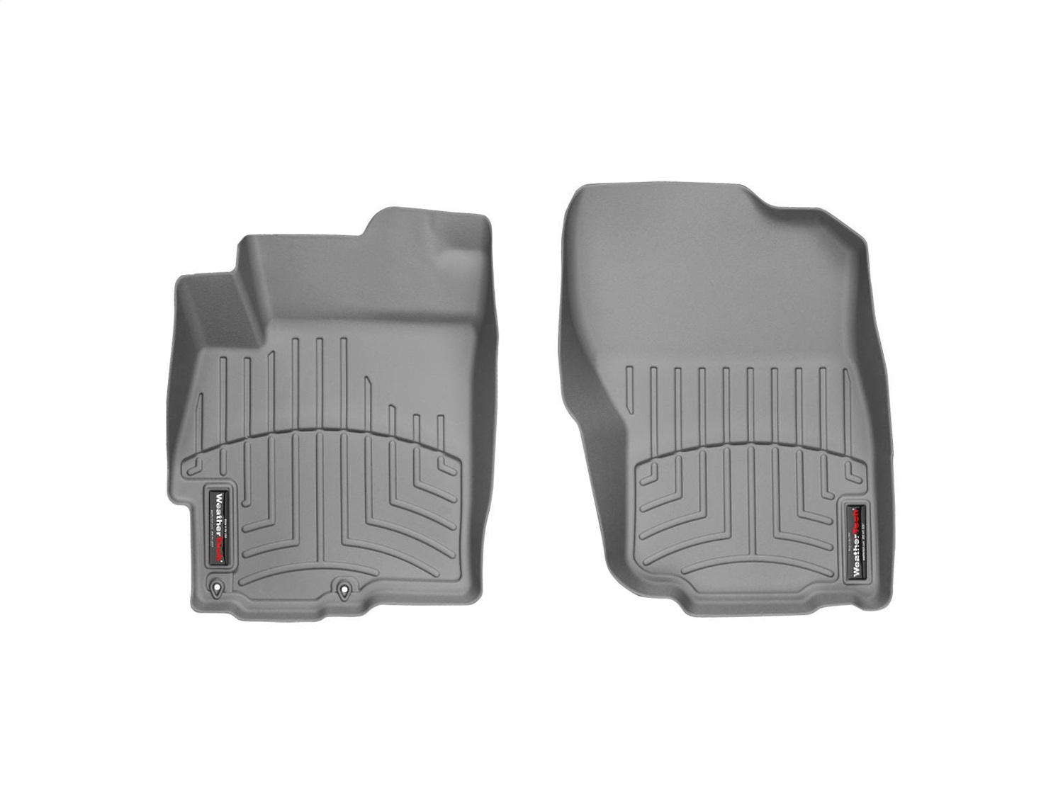WeatherTech FloorLinerTM DigitalFit; Gray; Front 462231 thumbnail 1