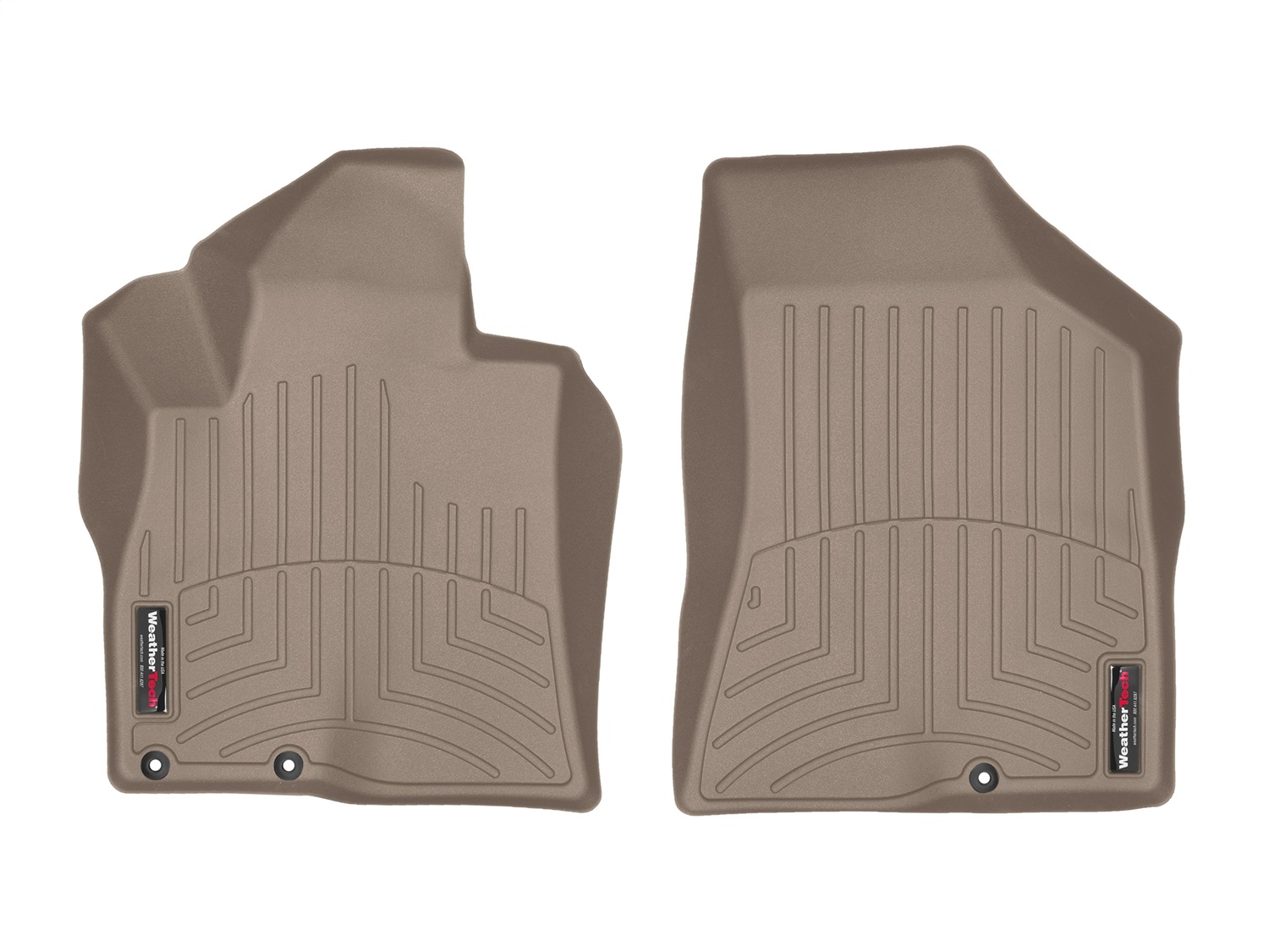 WeatherTech FloorLinerTM DigitalFit; Tan; Front 4510761 thumbnail 0