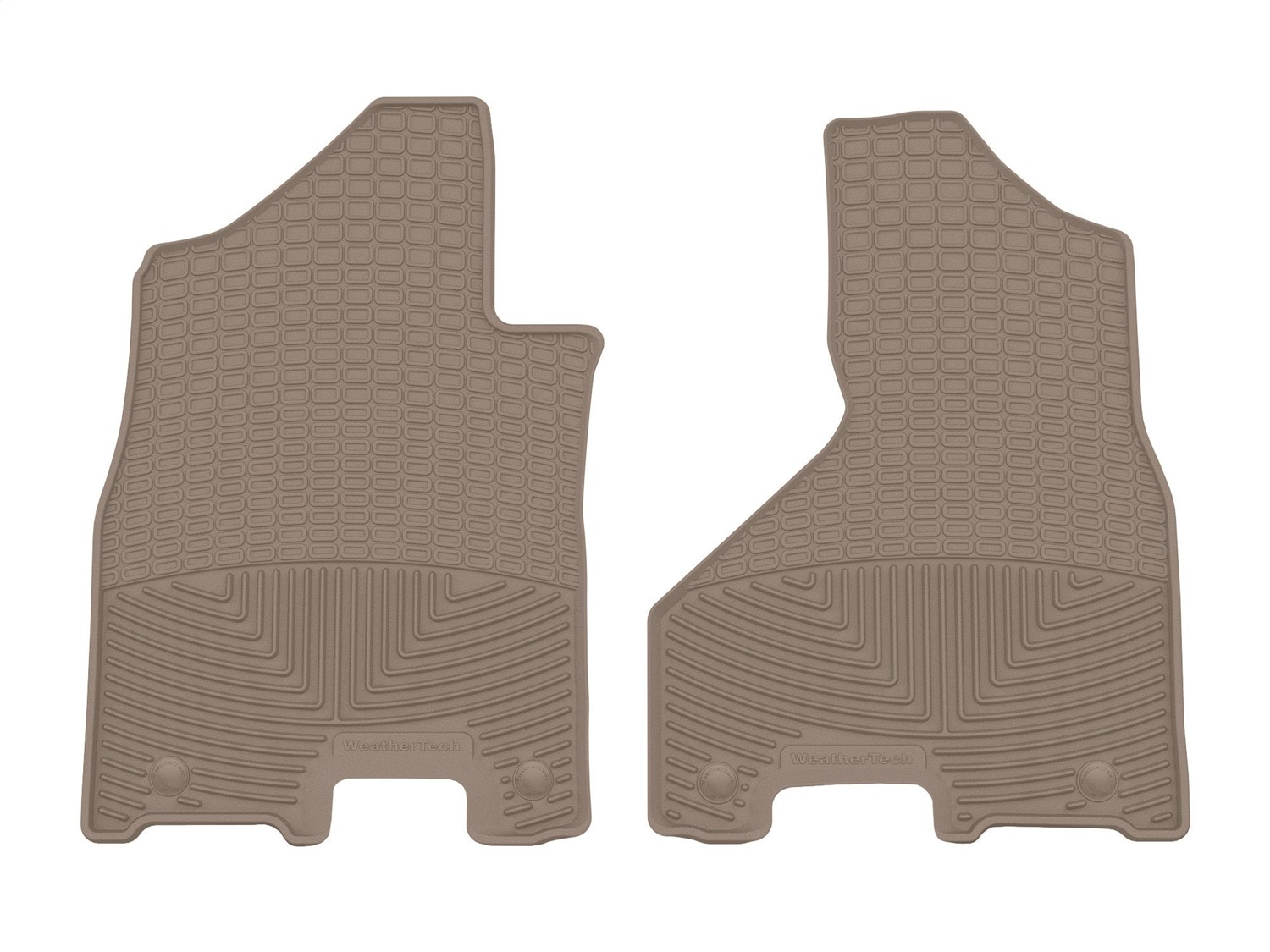 WeatherTech All Weather Floor Mats; Tan; Front W516TN thumbnail 0