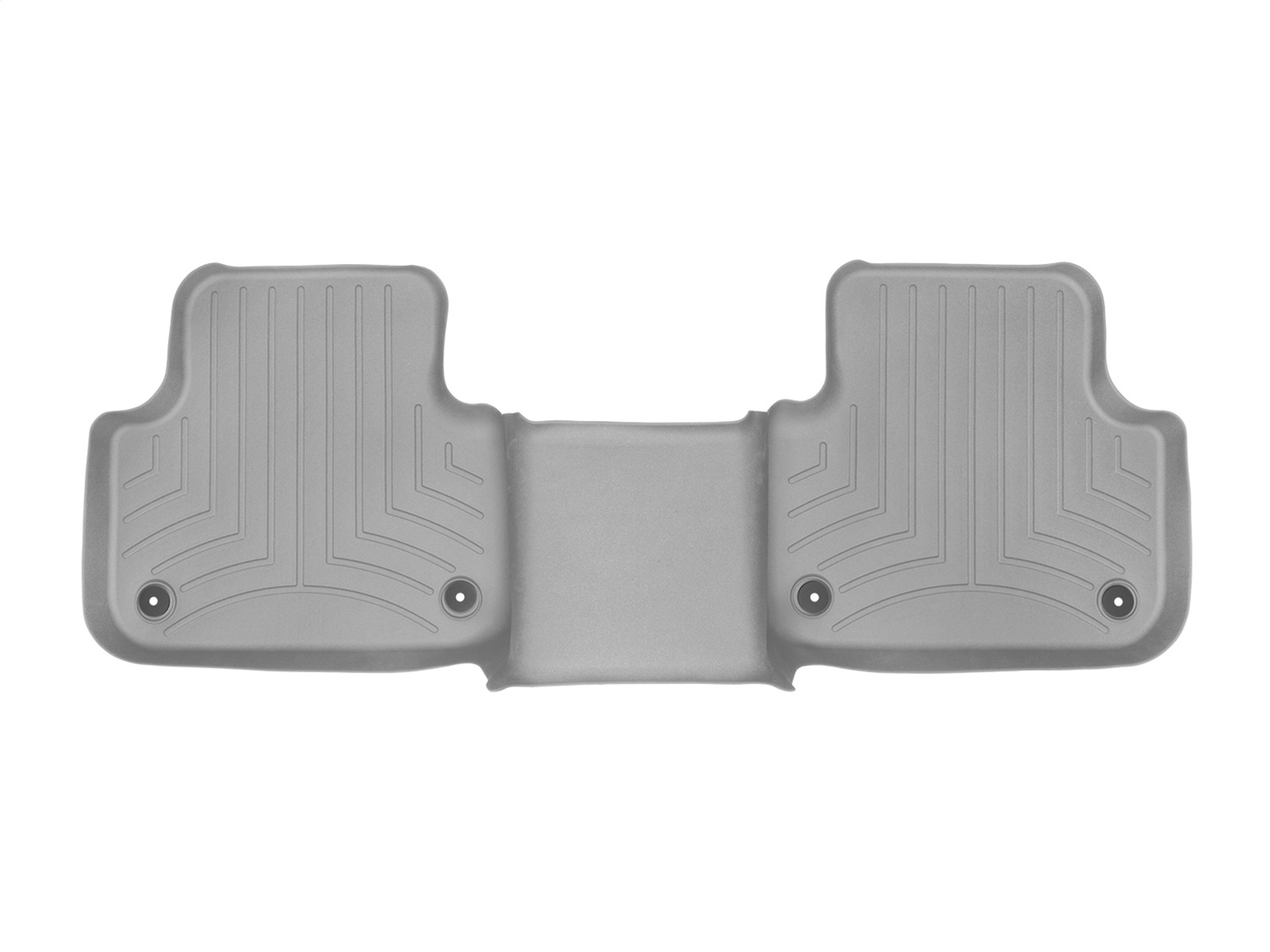 WeatherTech FloorLinerTM DigitalFit; Gray; Rear 468872 thumbnail 0