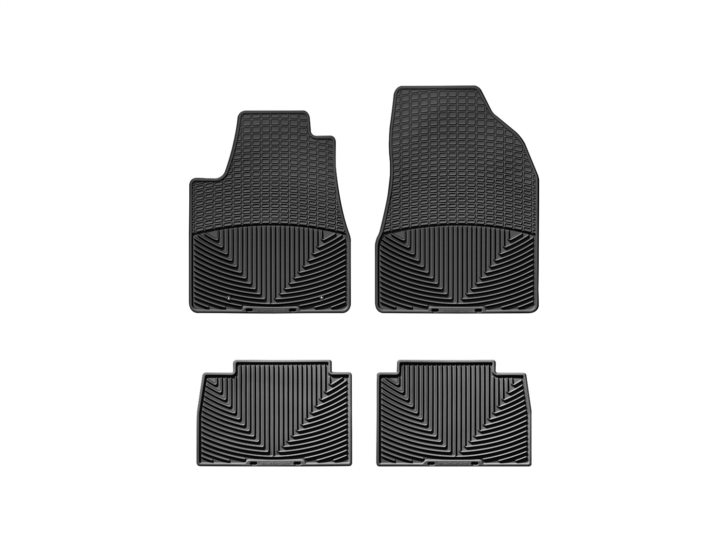 WeatherTech All Weather Floor Mats; Black; Front and Rear WTLB040185 thumbnail 0