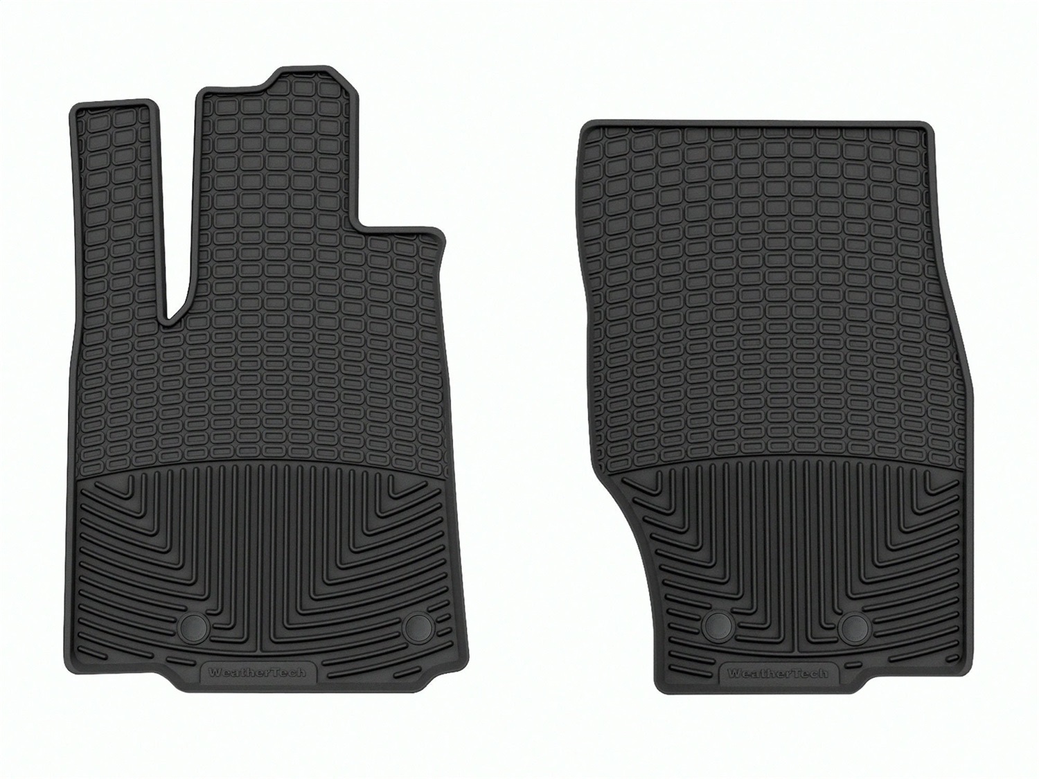 WeatherTech All Weather Floor Mats; Black; Front W614 thumbnail 1