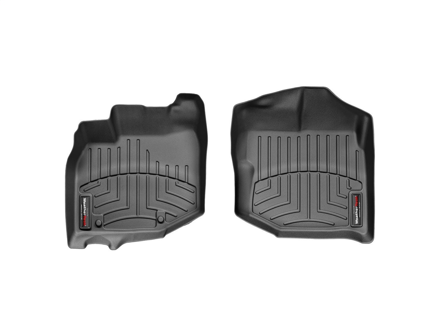 WeatherTech FloorLinerTM DigitalFit; Black; Front 441811 thumbnail 0