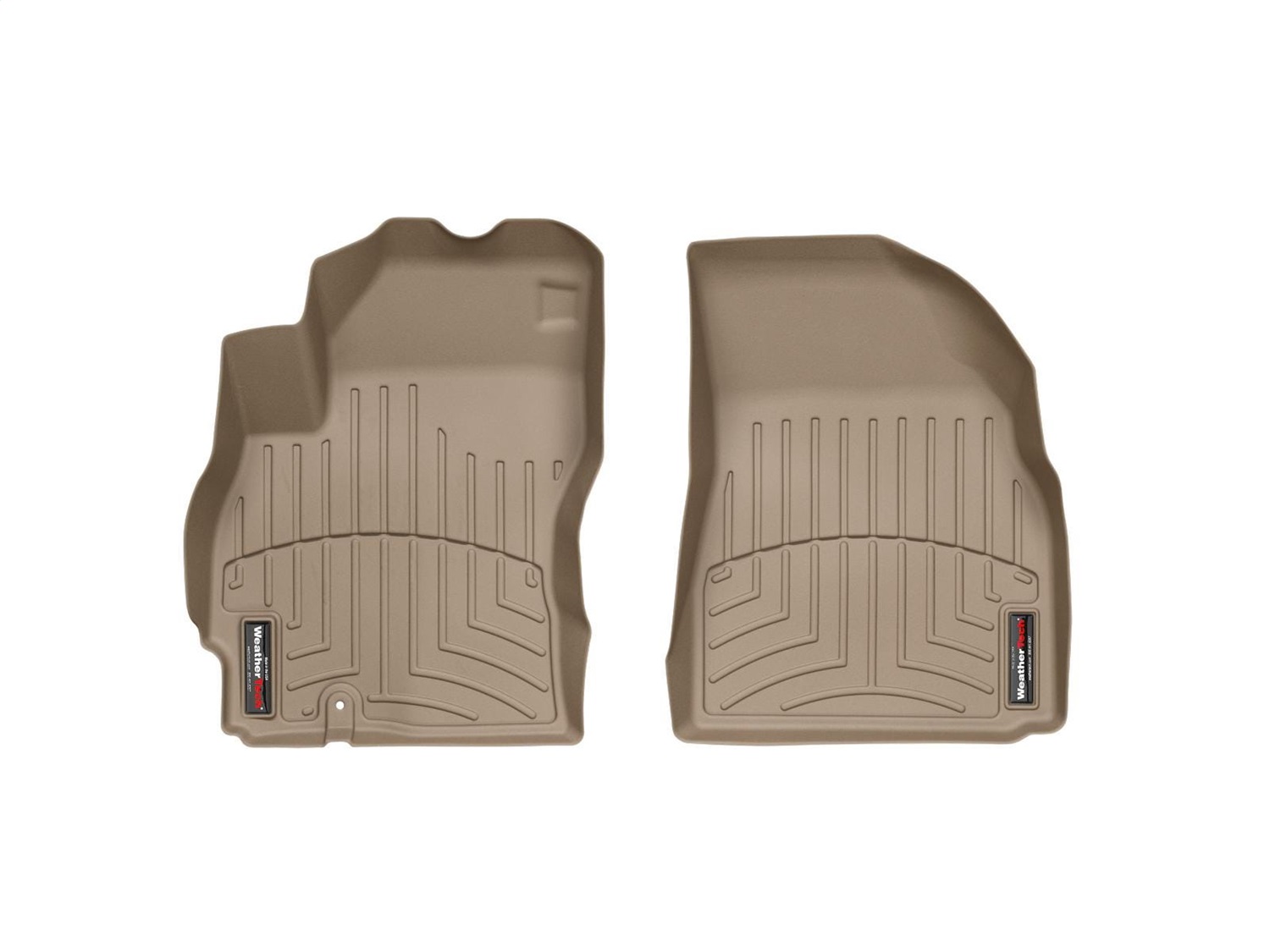 WeatherTech FloorLinerTM DigitalFit; Tan; Front 452741 thumbnail 1