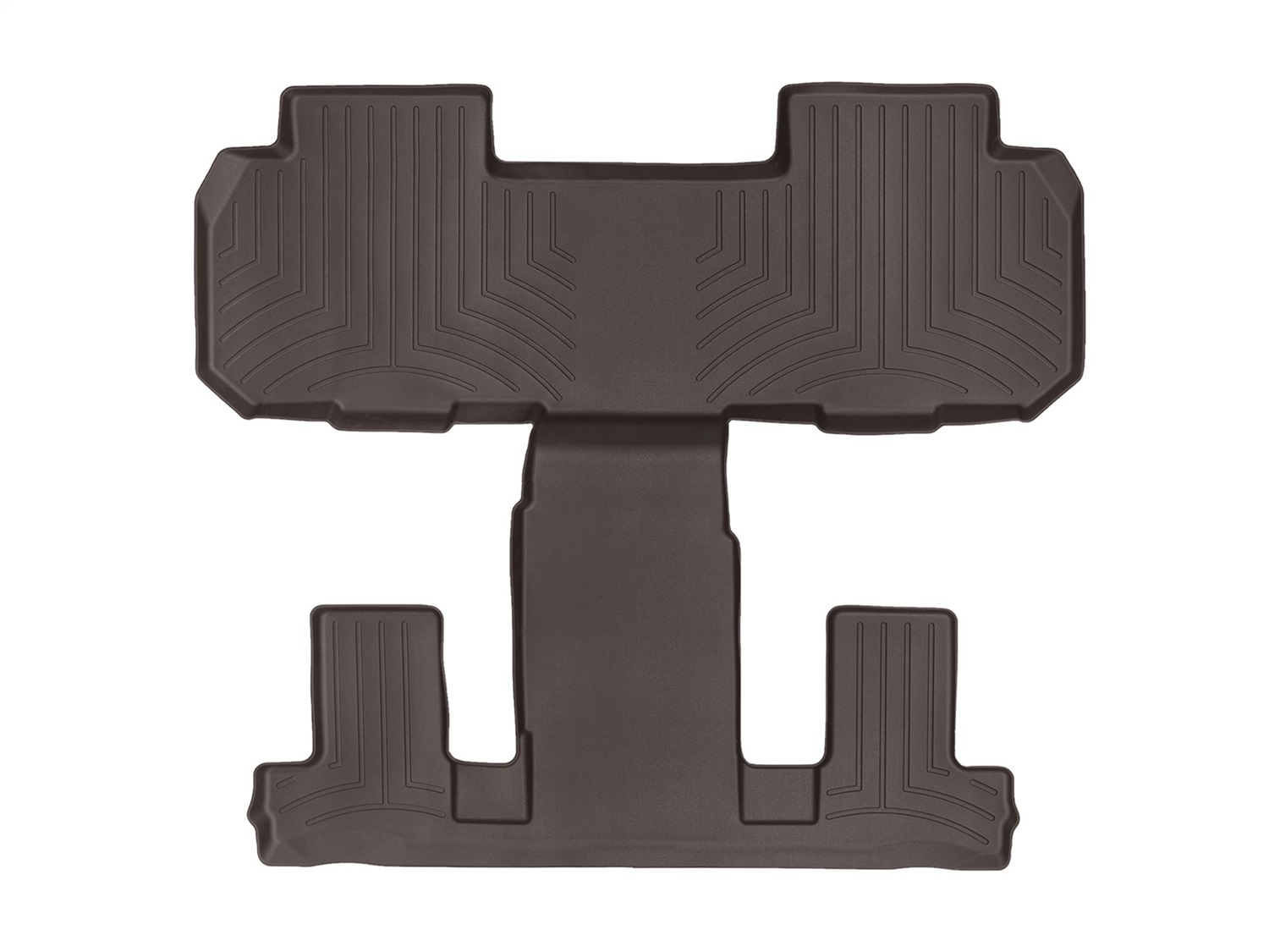 WeatherTech FloorLinerTM DigitalFit; Cocoa; Rear and Third Row; 1 Piece 4712282 thumbnail 0