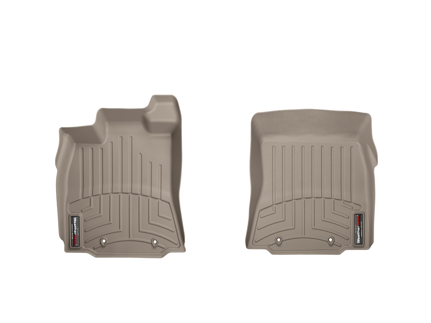 WeatherTech FloorLinerTM DigitalFit; Tan; Front 454471 thumbnail 0