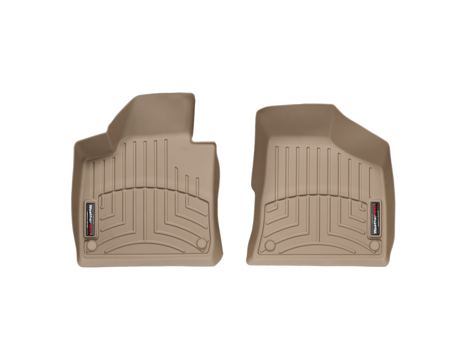 WeatherTech FloorLinerTM DigitalFit; Tan; Front 452181 thumbnail 0