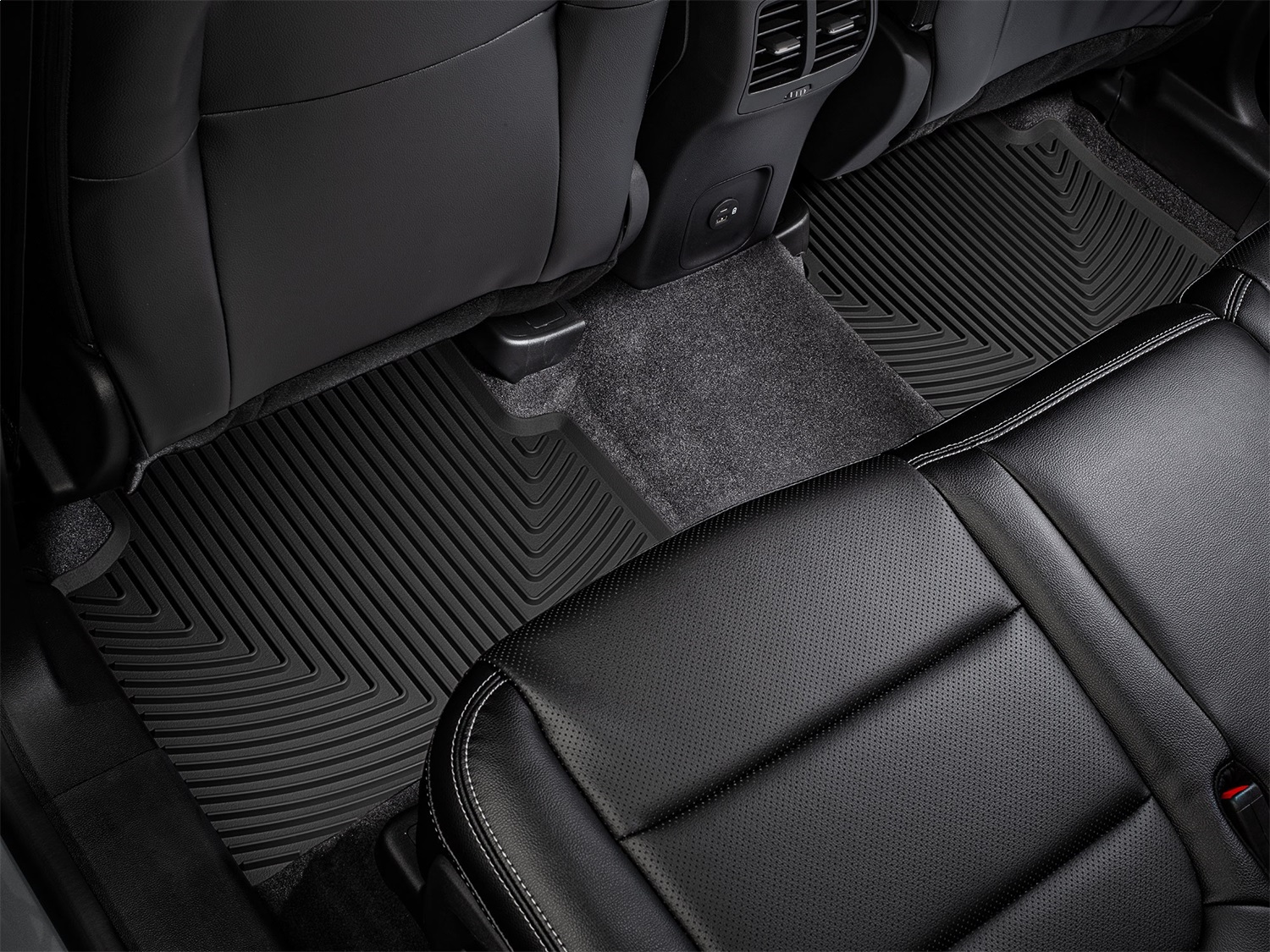 WeatherTech All Weather Floor Mats; Black; Rear W532 thumbnail 0