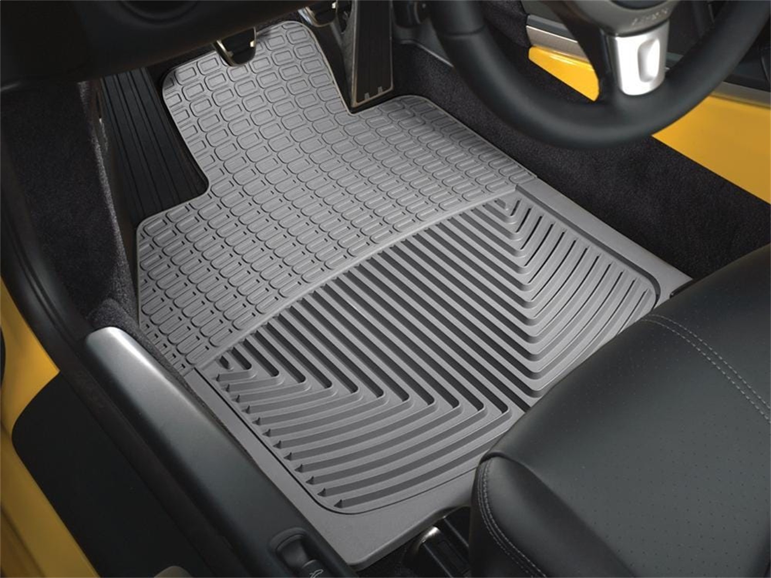 WeatherTech All Weather Floor Mats; Gray; Front W55GR thumbnail 1