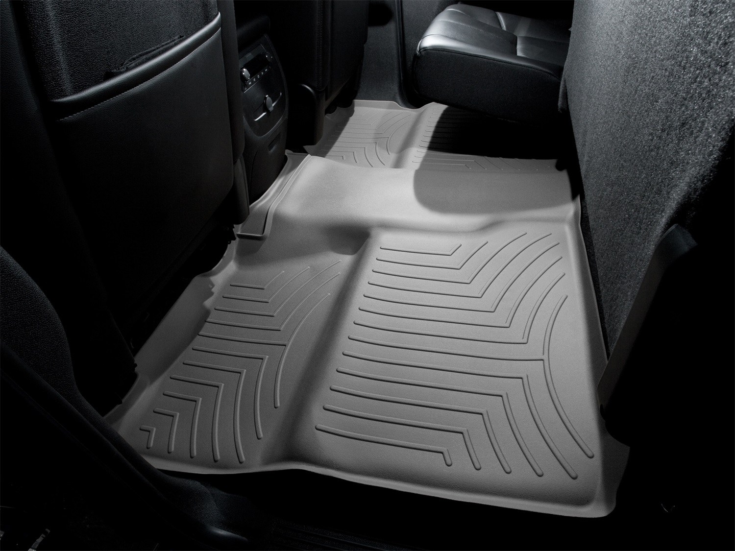 WeatherTech FloorLinerTM DigitalFit; Gray; Rear 460660 thumbnail 1
