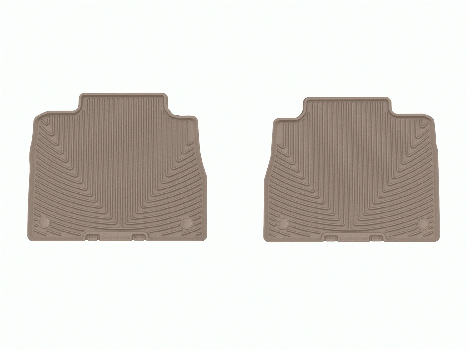 WeatherTech All Weather Floor Mats; Tan; Rear W607TN thumbnail 0