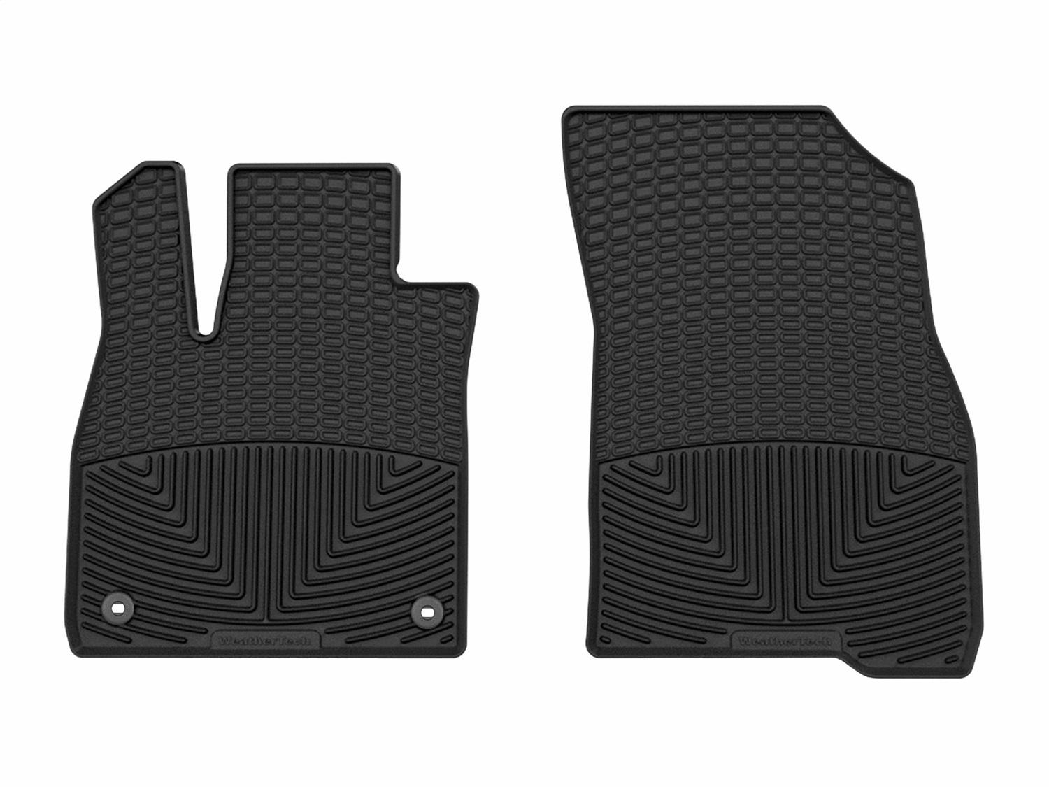 WeatherTech All Weather Floor Mats; Black; Front W708 thumbnail 1