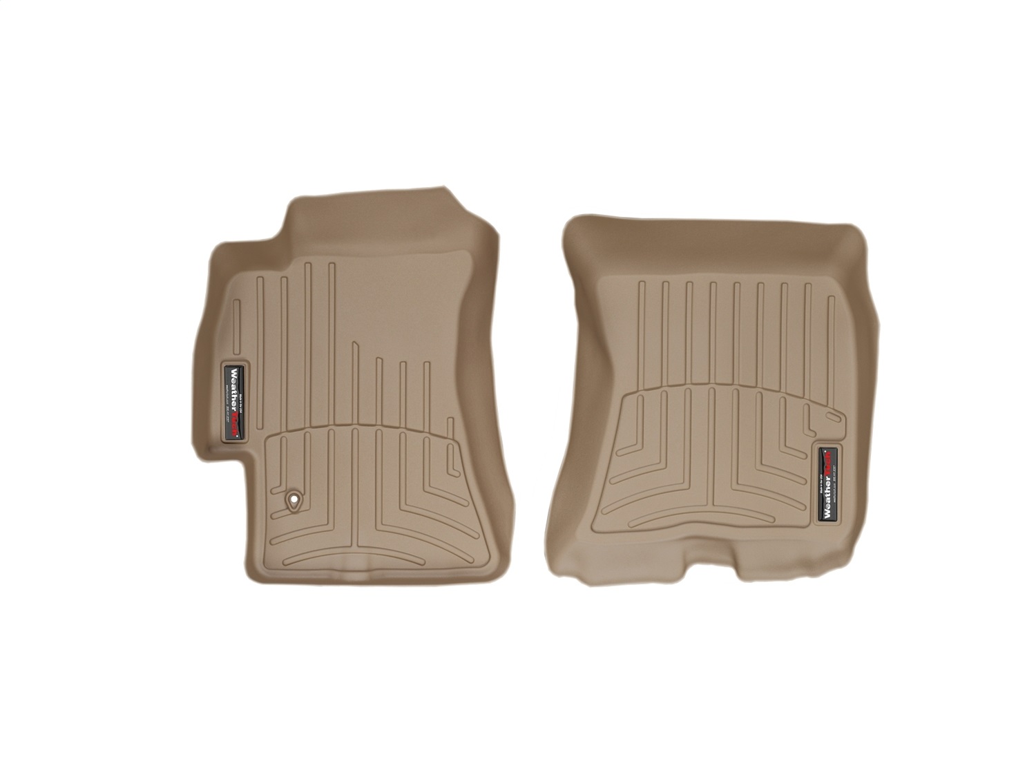 WeatherTech FloorLinerTM DigitalFit; Tan; Front 450831 thumbnail 0