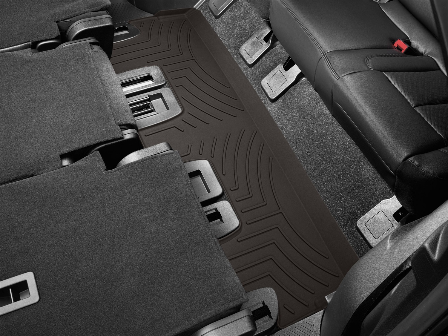 WeatherTech FloorLinerTM HP; Cocoa; Third Row 4712953IM thumbnail 1