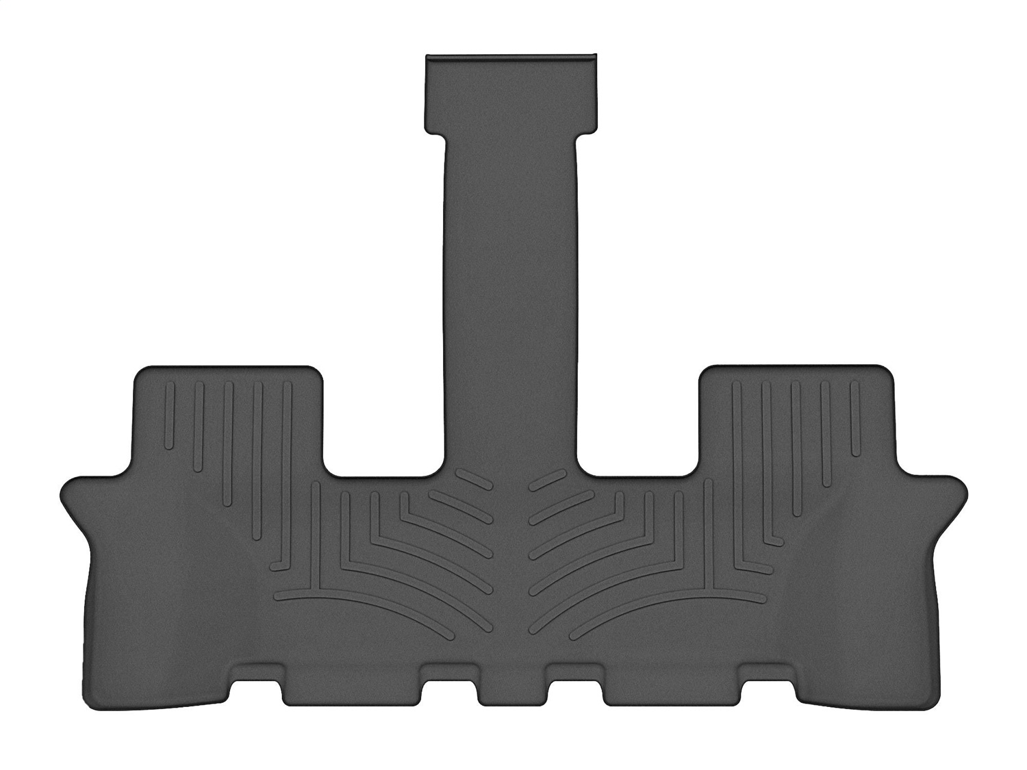 WeatherTech FloorLinerTM DigitalFit; Black; Third Row 4416503 thumbnail 0