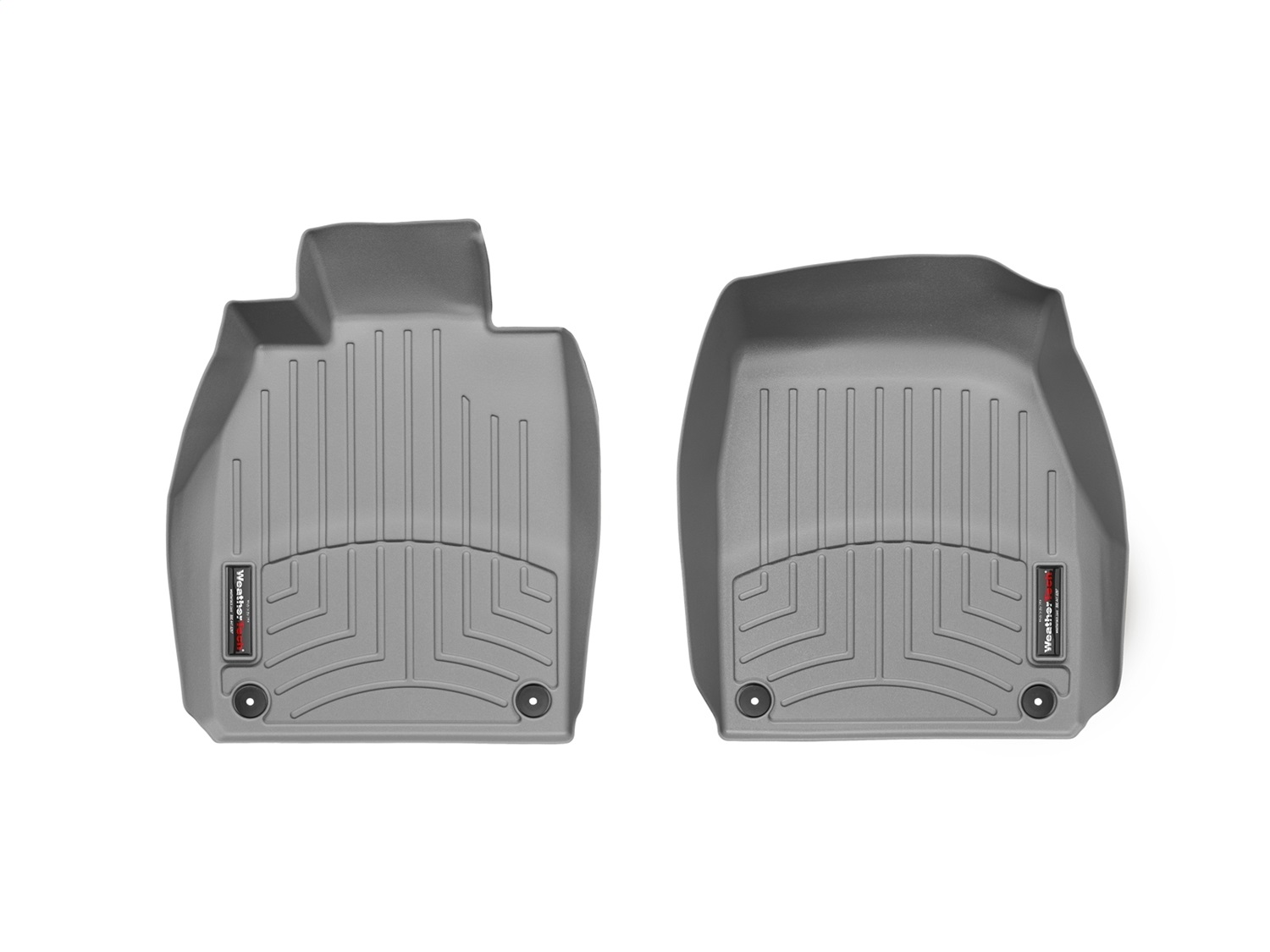 WeatherTech FloorLinerTM DigitalFit; Gray; Front 464371 thumbnail 0