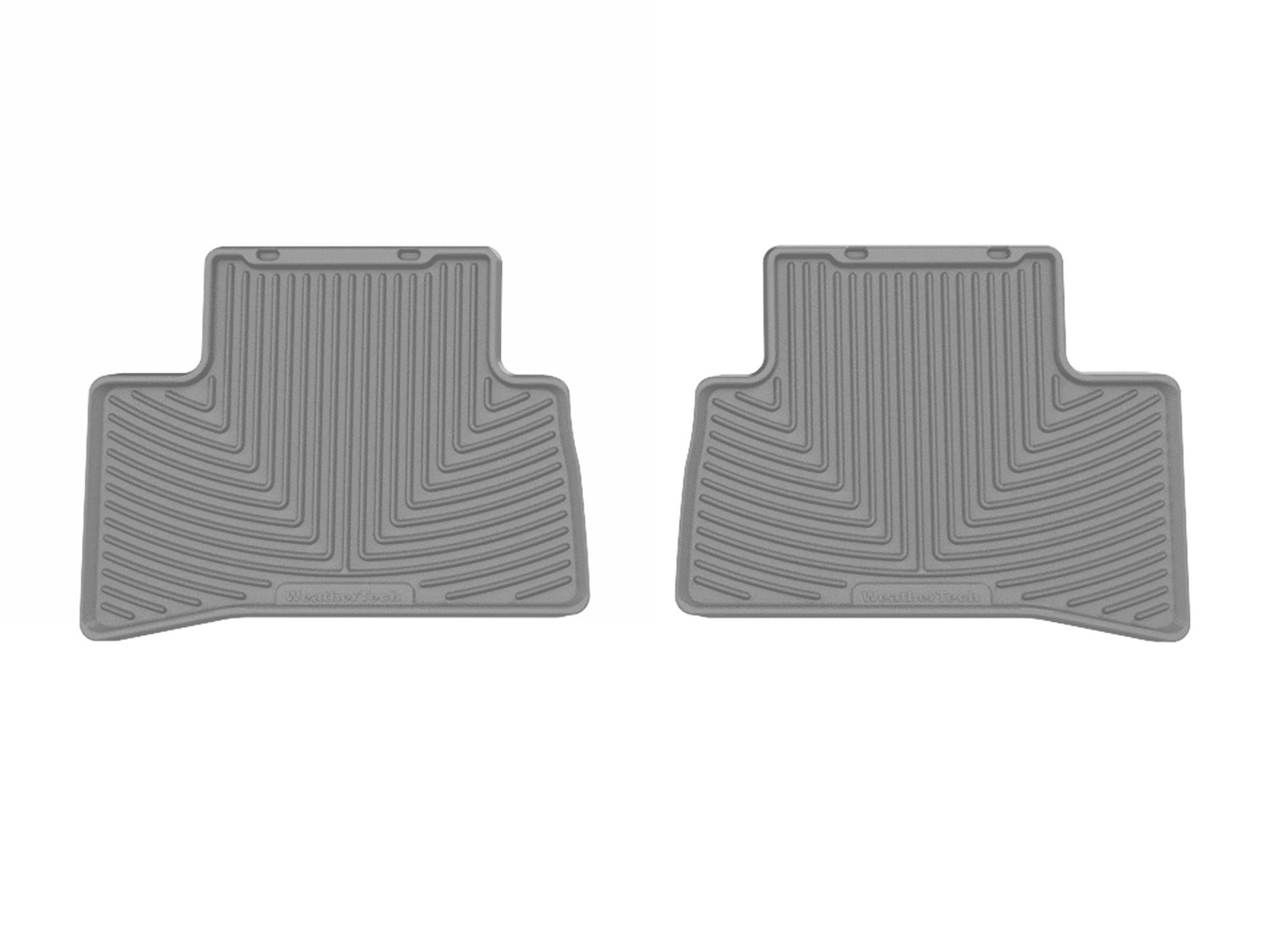 WeatherTech All Weather Floor Mats; Gray; Rear W703GR thumbnail 0