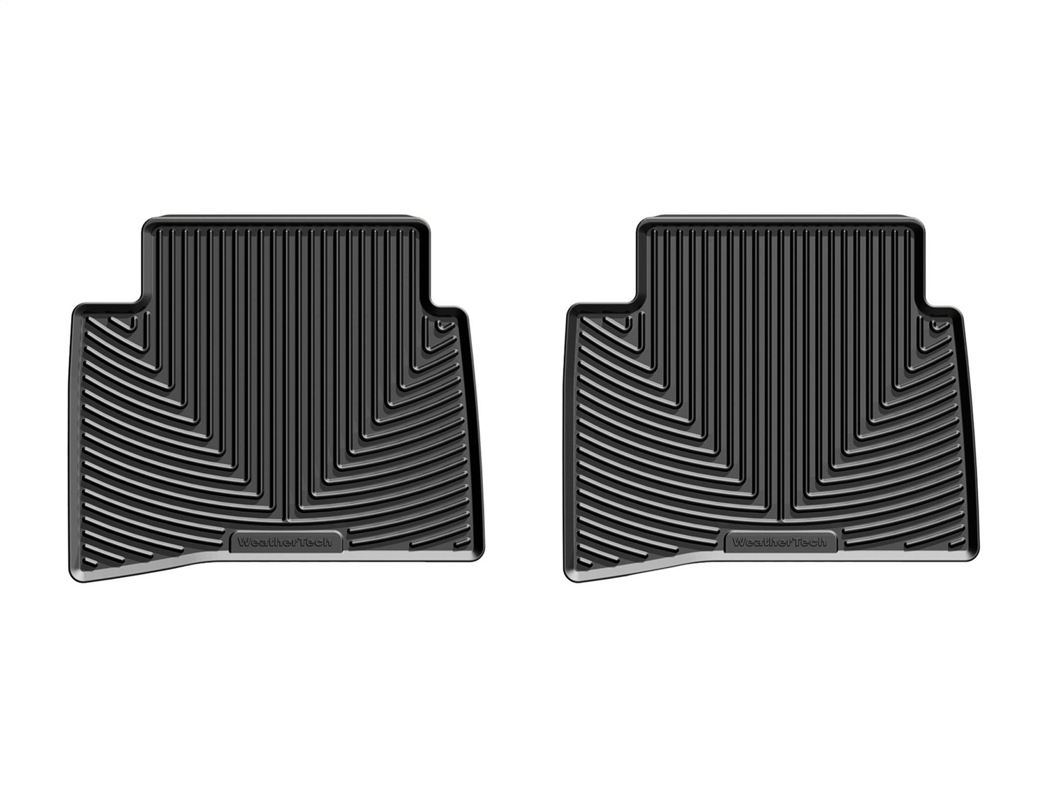 WeatherTech All Weather Floor Mats; Black; Rear W401 thumbnail 1