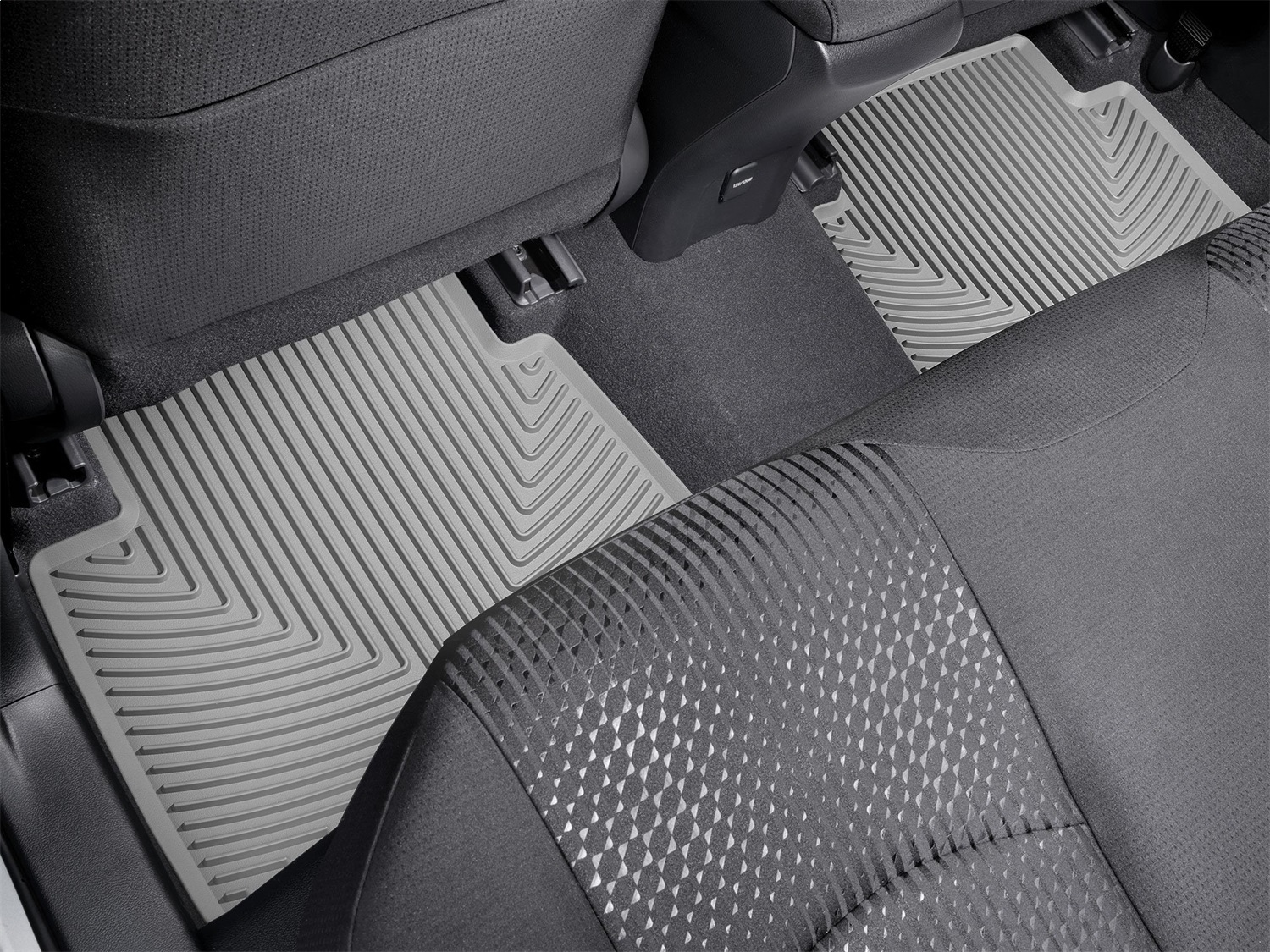WeatherTech All Weather Floor Mats; Gray; Rear W401GR thumbnail 1