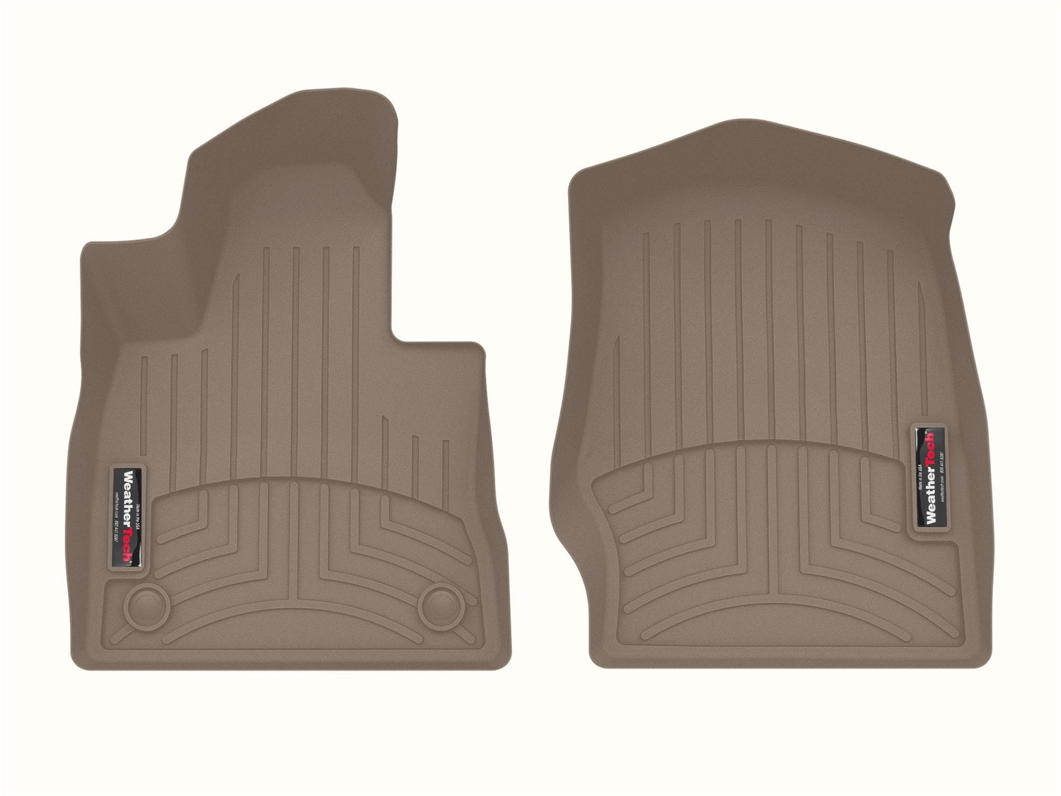 WeatherTech FloorLinerTM DigitalFit; Tan; Front 4517161 thumbnail 0