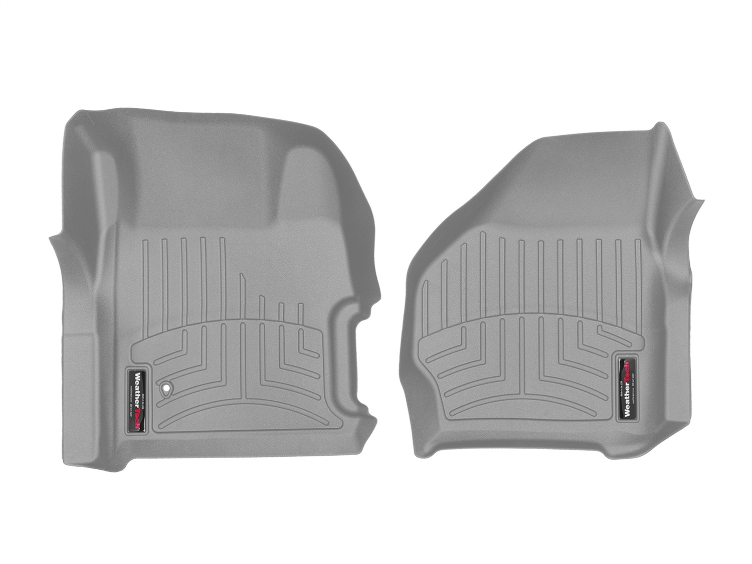WeatherTech FloorLinerTM DigitalFit; Gray; Front 461251 thumbnail 0