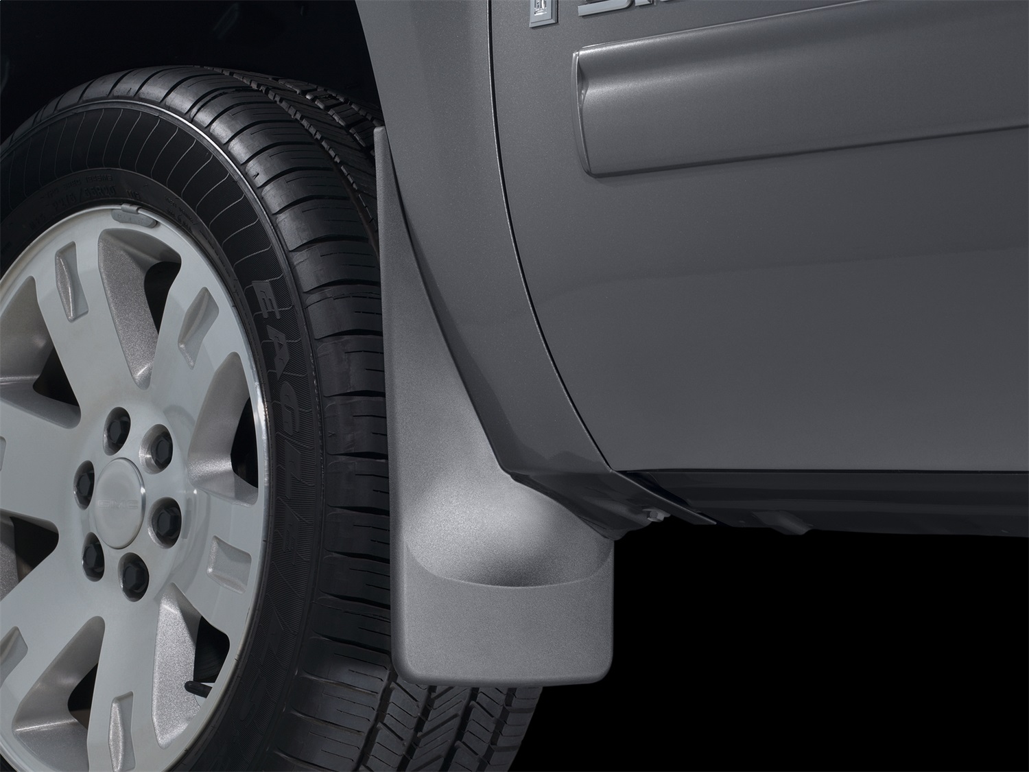 WeatherTech MudFlap No-Drill DigitalFit; Black 110011 thumbnail 0