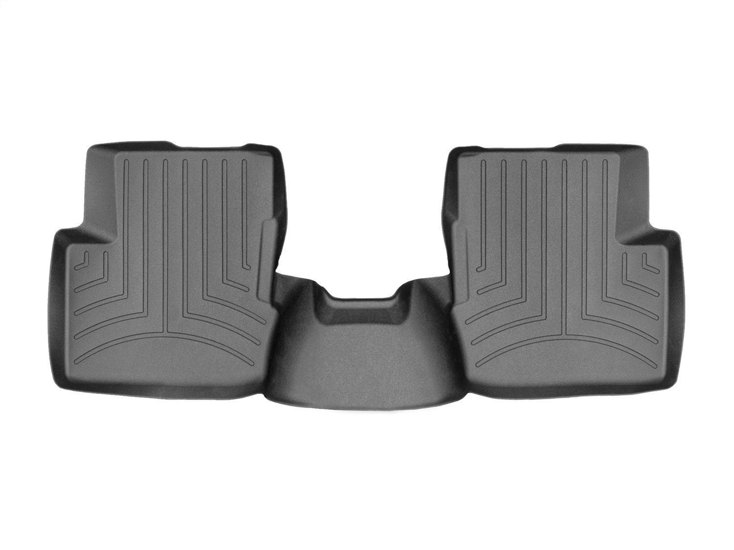 WeatherTech FloorLinerTM DigitalFit; Black; Rear 448402 thumbnail 0
