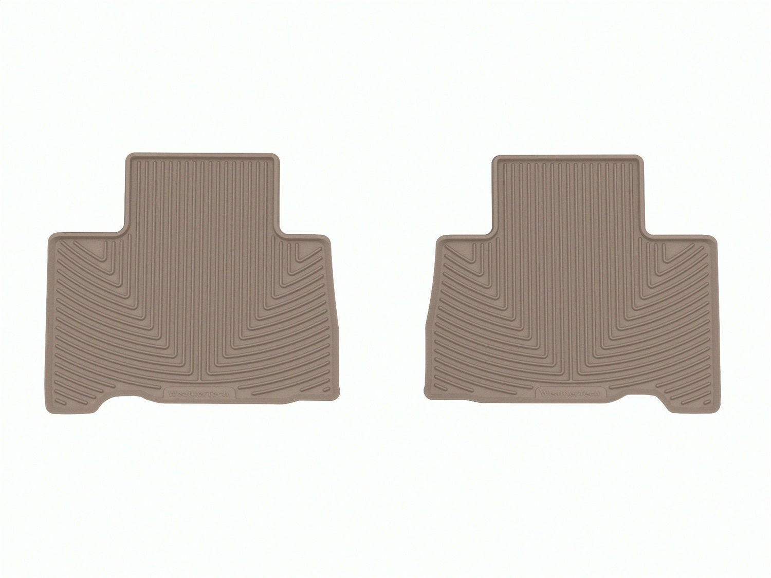 WeatherTech All Weather Floor Mats; Tan; Rear W441TN thumbnail 0