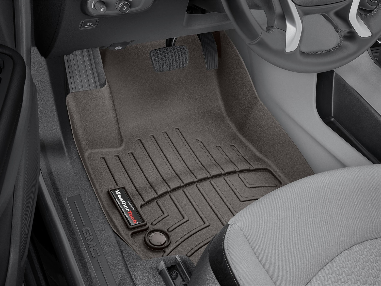 WeatherTech FloorLinerTM DigitalFit; Cocoa; Front 4712341 thumbnail 1