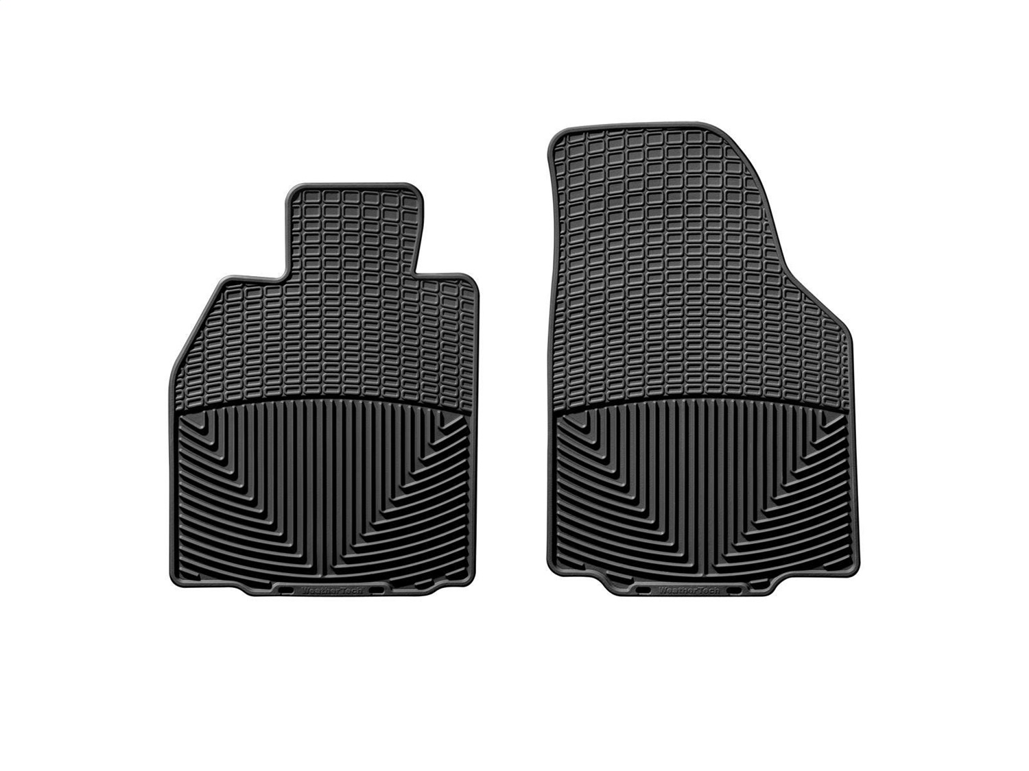 WeatherTech All Weather Floor Mats; Black; Front W57 thumbnail 0
