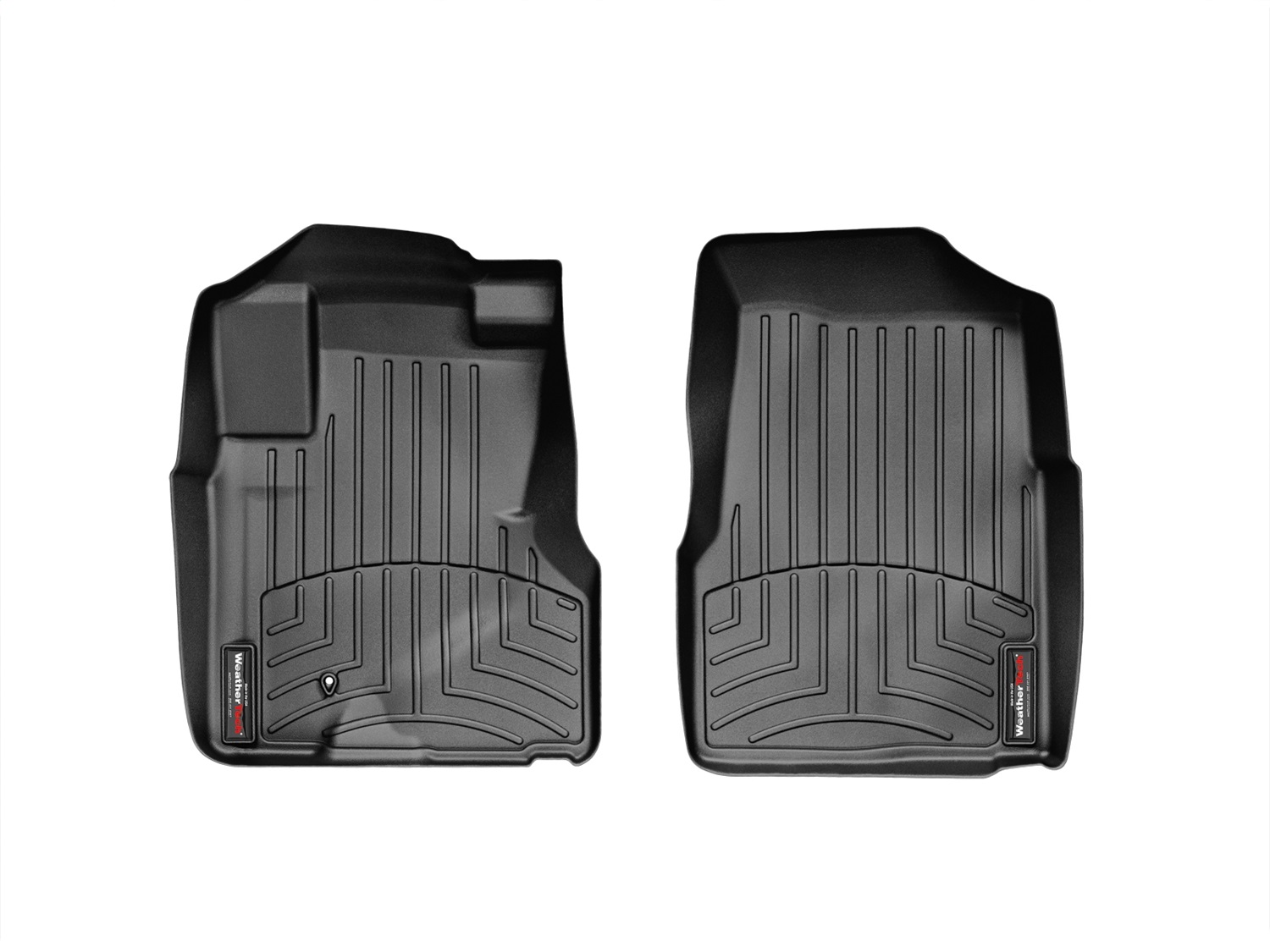 WeatherTech FloorLinerTM DigitalFit; Black; Front 443571 thumbnail 0