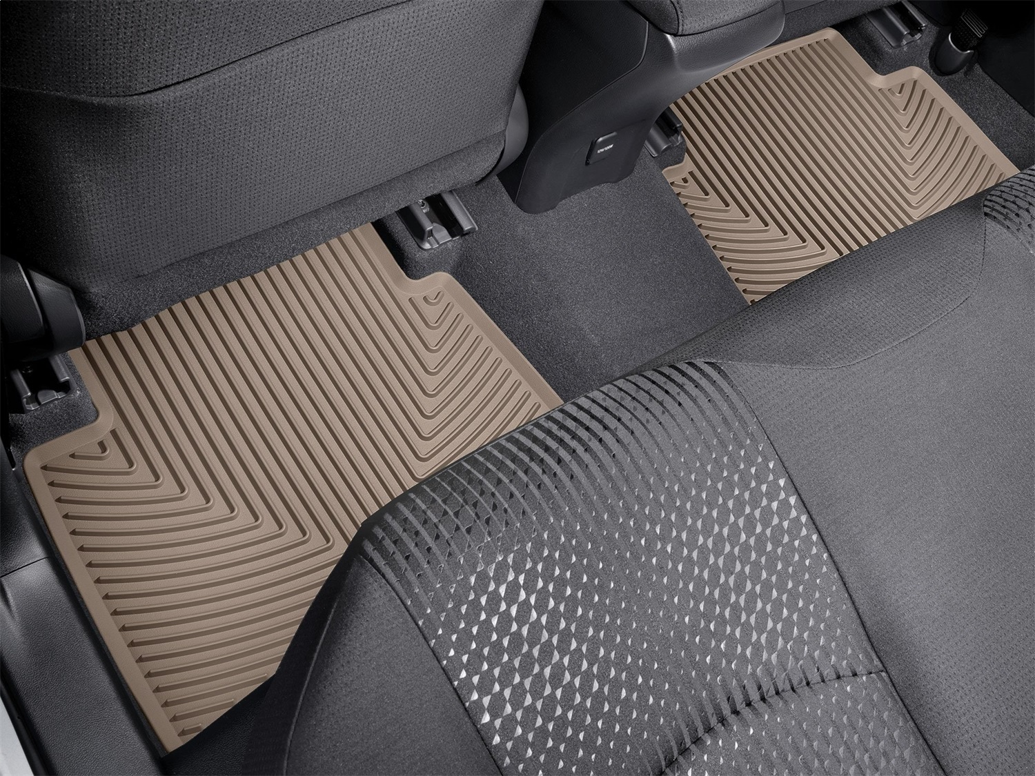 WeatherTech All Weather Floor Mats; Tan; Rear W401TN thumbnail 1