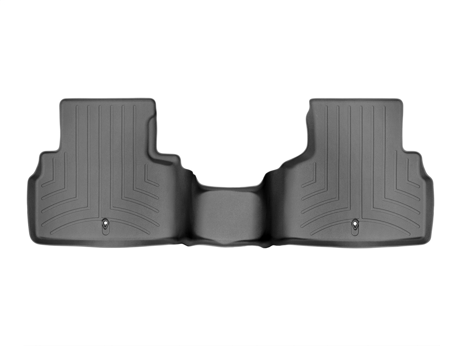 WeatherTech FloorLinerTM DigitalFit; Black; Rear 445862 thumbnail 1