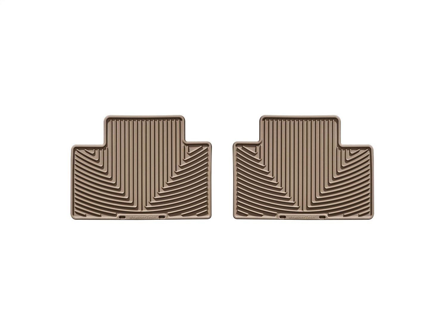 WeatherTech All Weather Floor Mats; Tan; Rear W136TN thumbnail 1