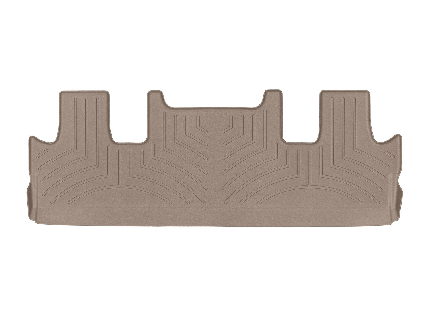 WeatherTech FloorLinerTM DigitalFit; Tan; Third Row 4512959 thumbnail 0