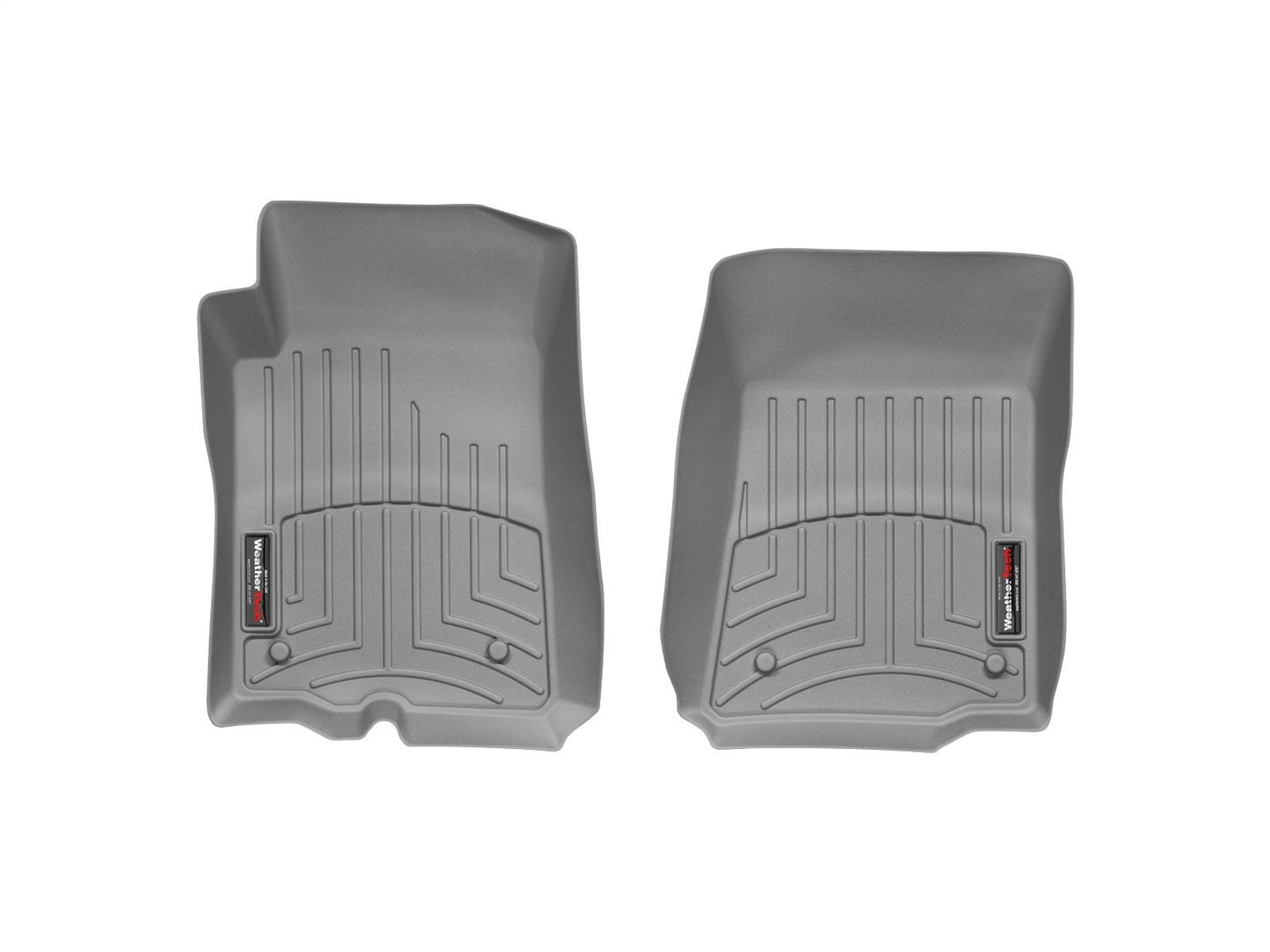 WeatherTech FloorLinerTM DigitalFit; Gray; Front 462251 thumbnail 1