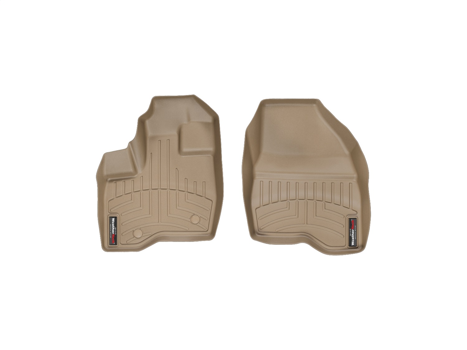WeatherTech FloorLinerTM DigitalFit; Tan; Front 453591 thumbnail 0