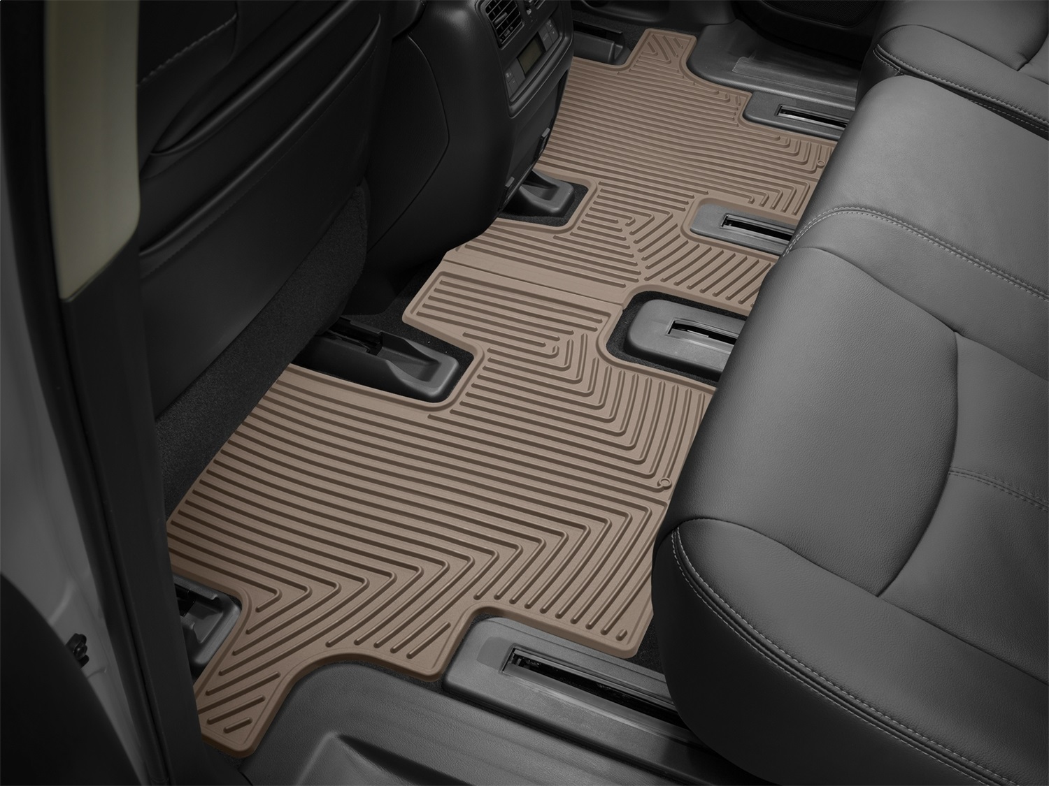 WeatherTech All Weather Floor Mats; Tan; Rear W302TN thumbnail 0