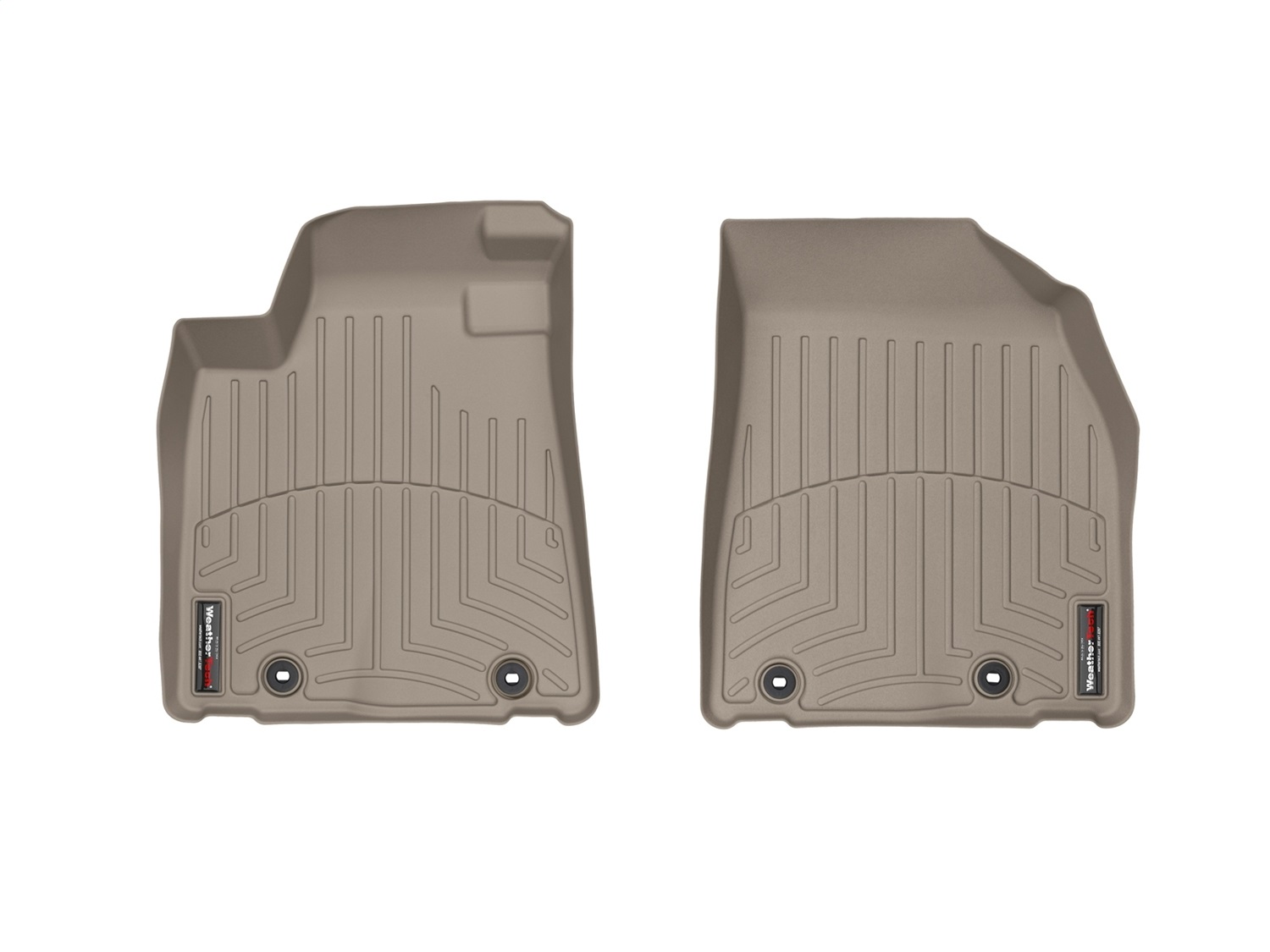 WeatherTech FloorLinerTM DigitalFit; Tan; Front 454561 thumbnail 0