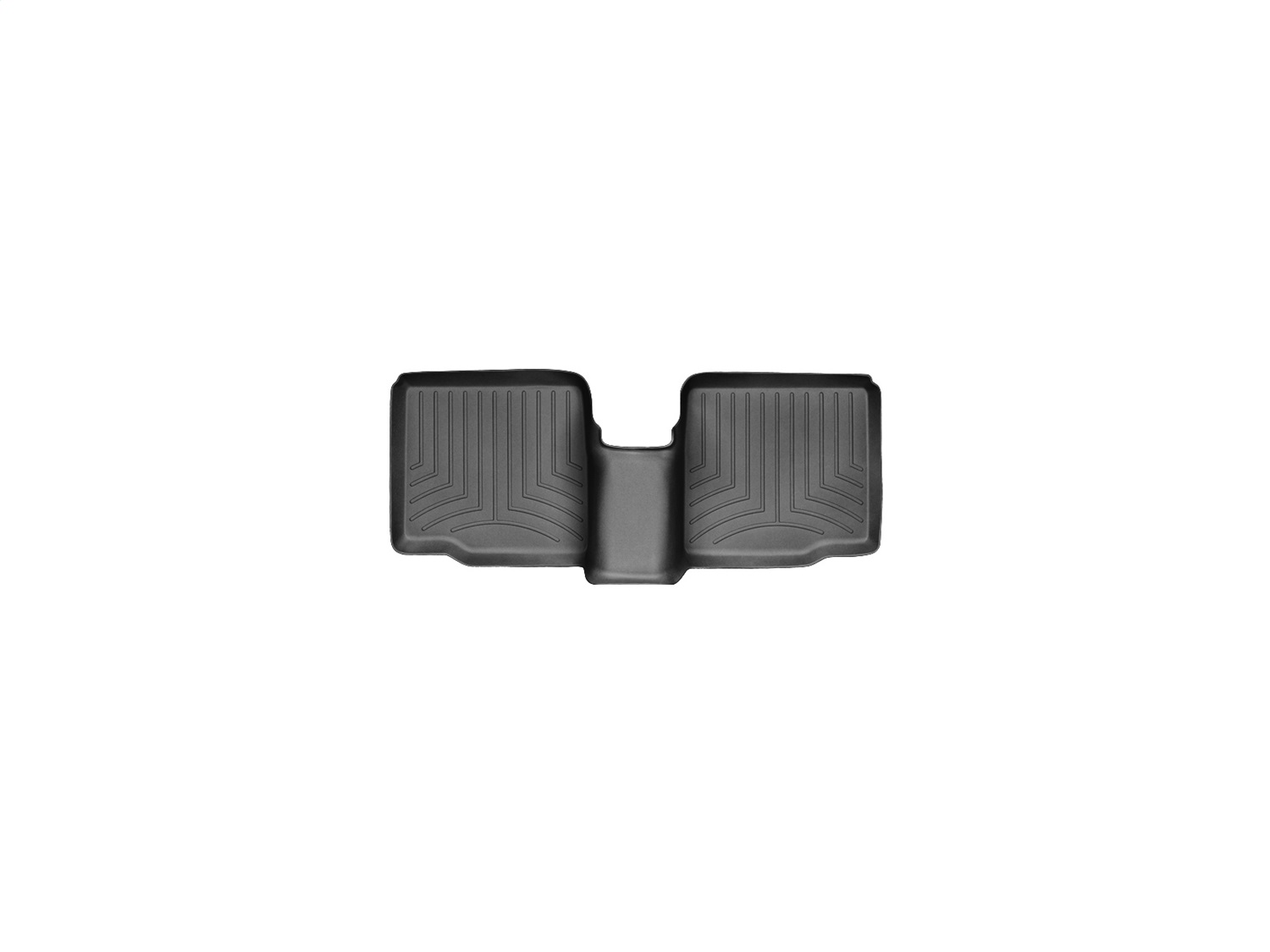 WeatherTech FloorLinerTM DigitalFit; Black; Rear 443592 thumbnail 1