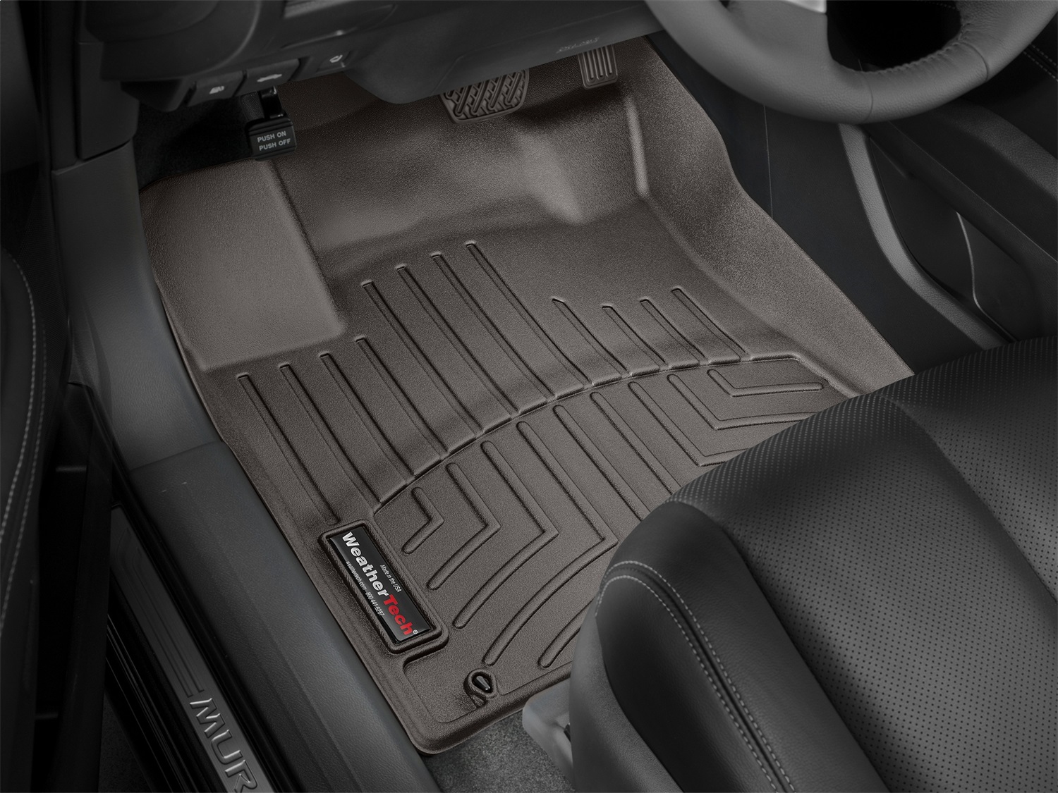 WeatherTech FloorLinerTM DigitalFit; Cocoa; Front 477561 thumbnail 1
