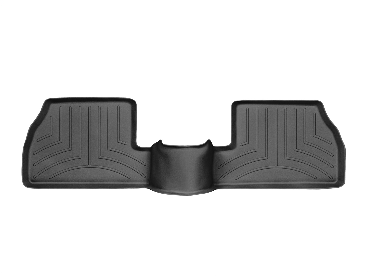 WeatherTech FloorLinerTM DigitalFit; Black; Rear 440752 thumbnail 1