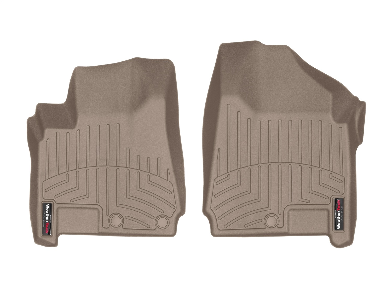 WeatherTech FloorLinerTM DigitalFit; Tan; Front 455211 thumbnail 1