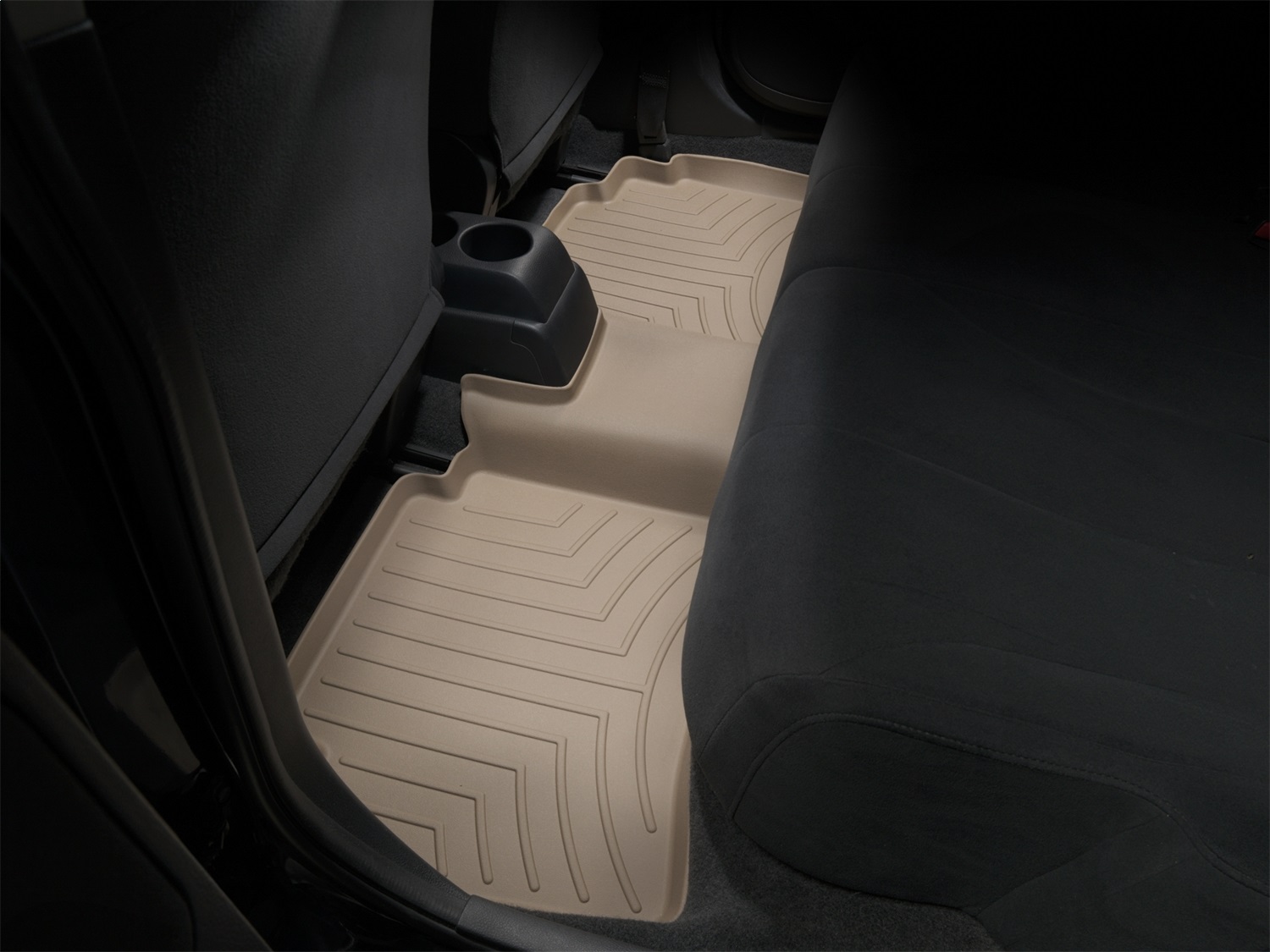 WeatherTech FloorLinerTM DigitalFit; Tan; Rear 451682 thumbnail 0